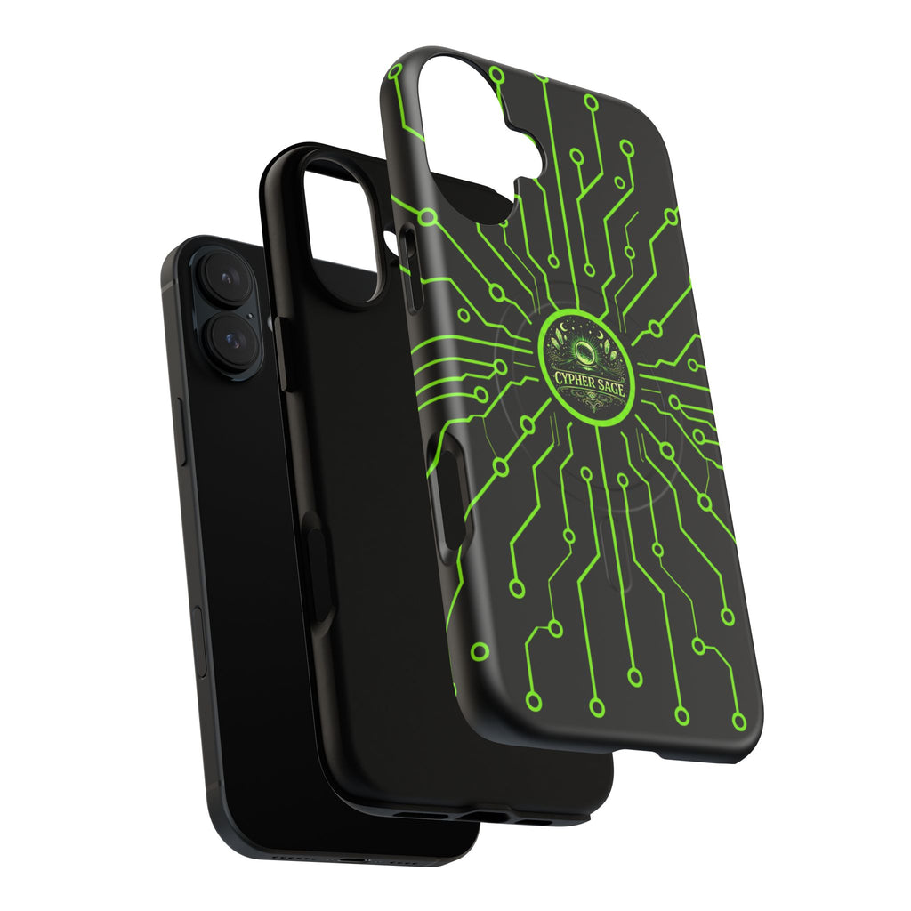 Cypher Sage - Circuitboard — Tough Magnetic iPhone Case