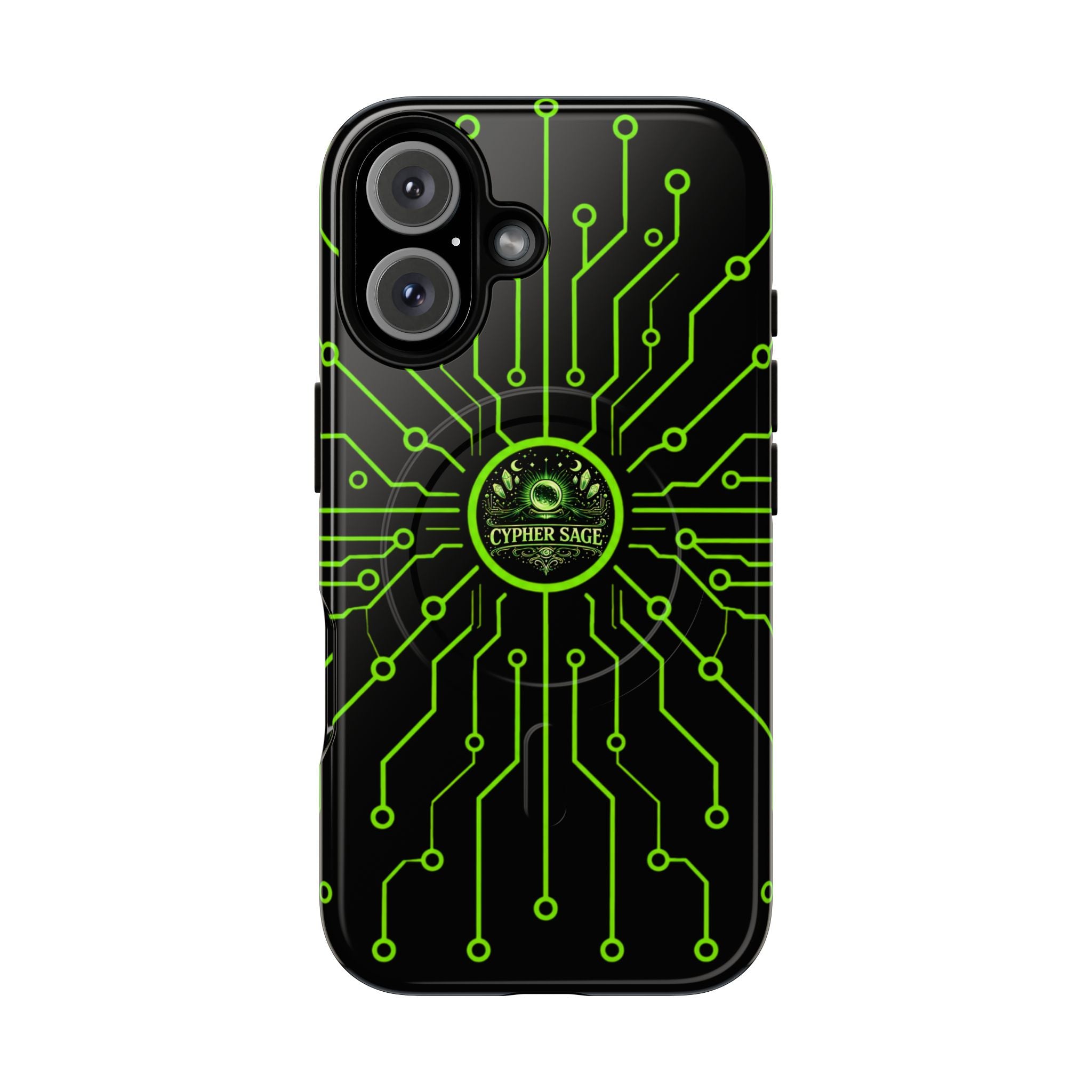 Cypher Sage - Circuitboard — Tough Magnetic iPhone Case