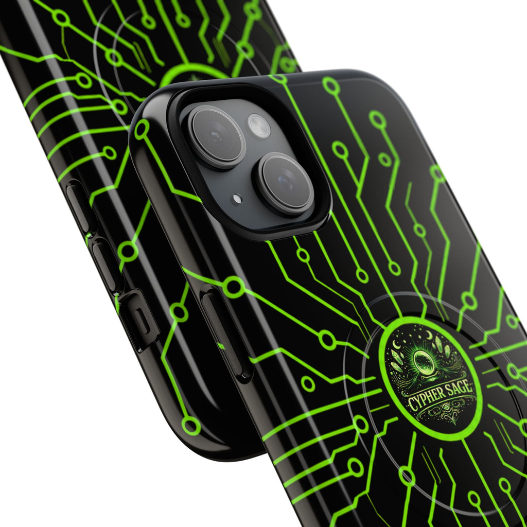 Cypher Sage - Circuitboard — Tough Magnetic iPhone Case