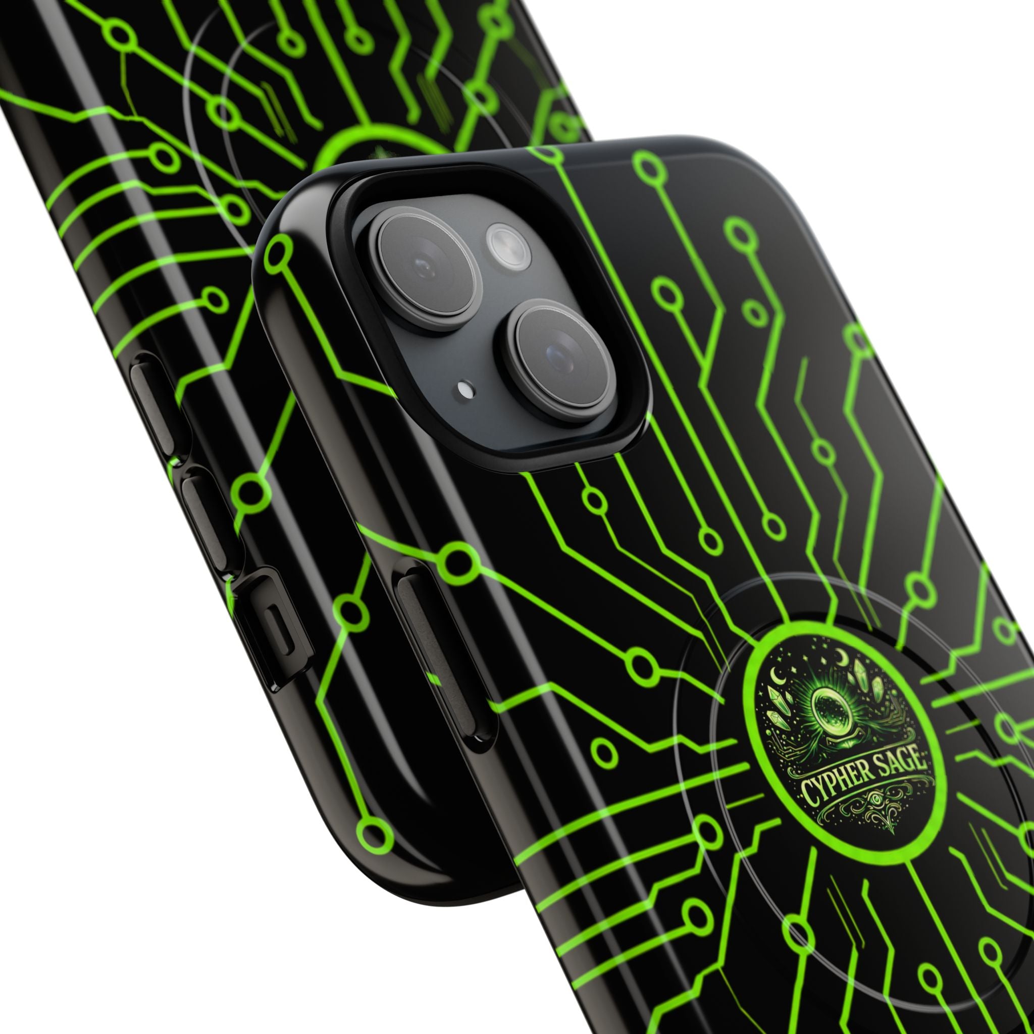 Cypher Sage - Circuitboard — Tough Magnetic iPhone Case