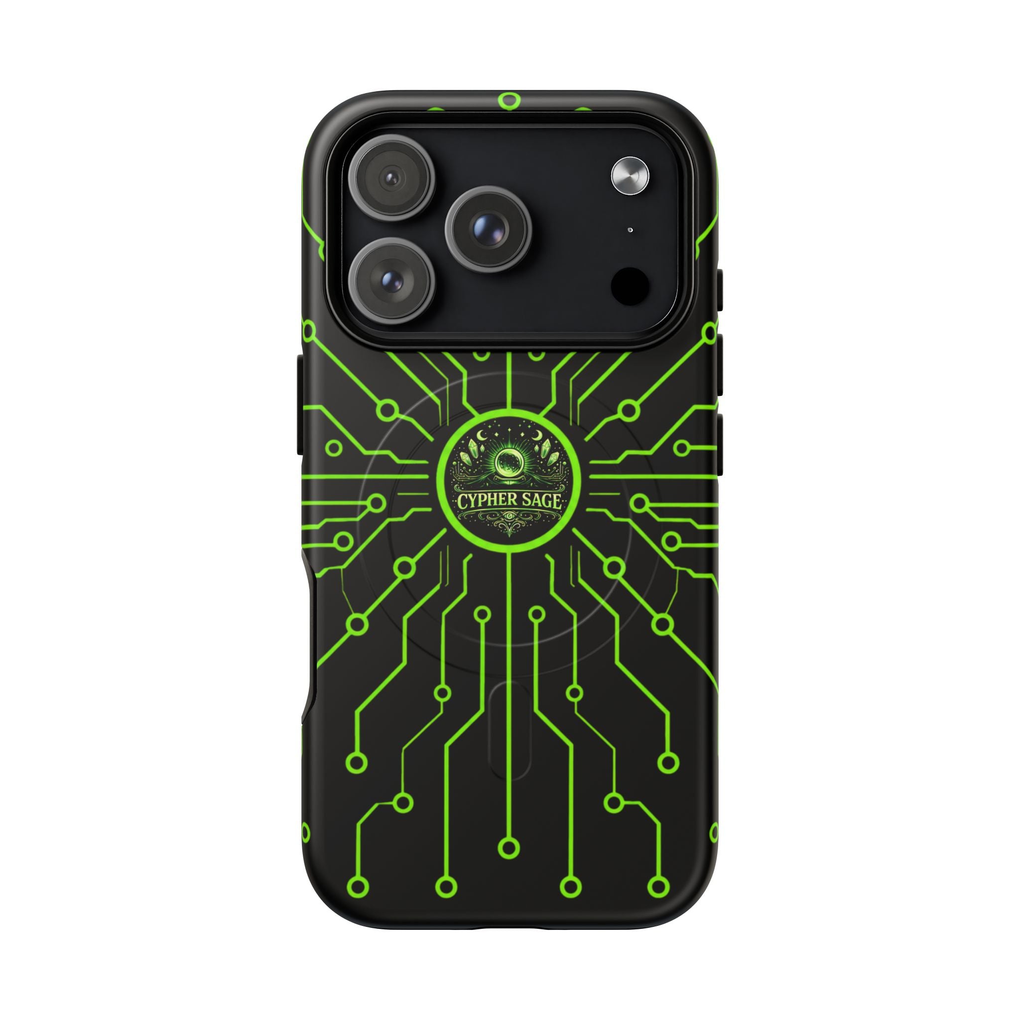 Cypher Sage - Circuitboard — Tough Magnetic iPhone Case