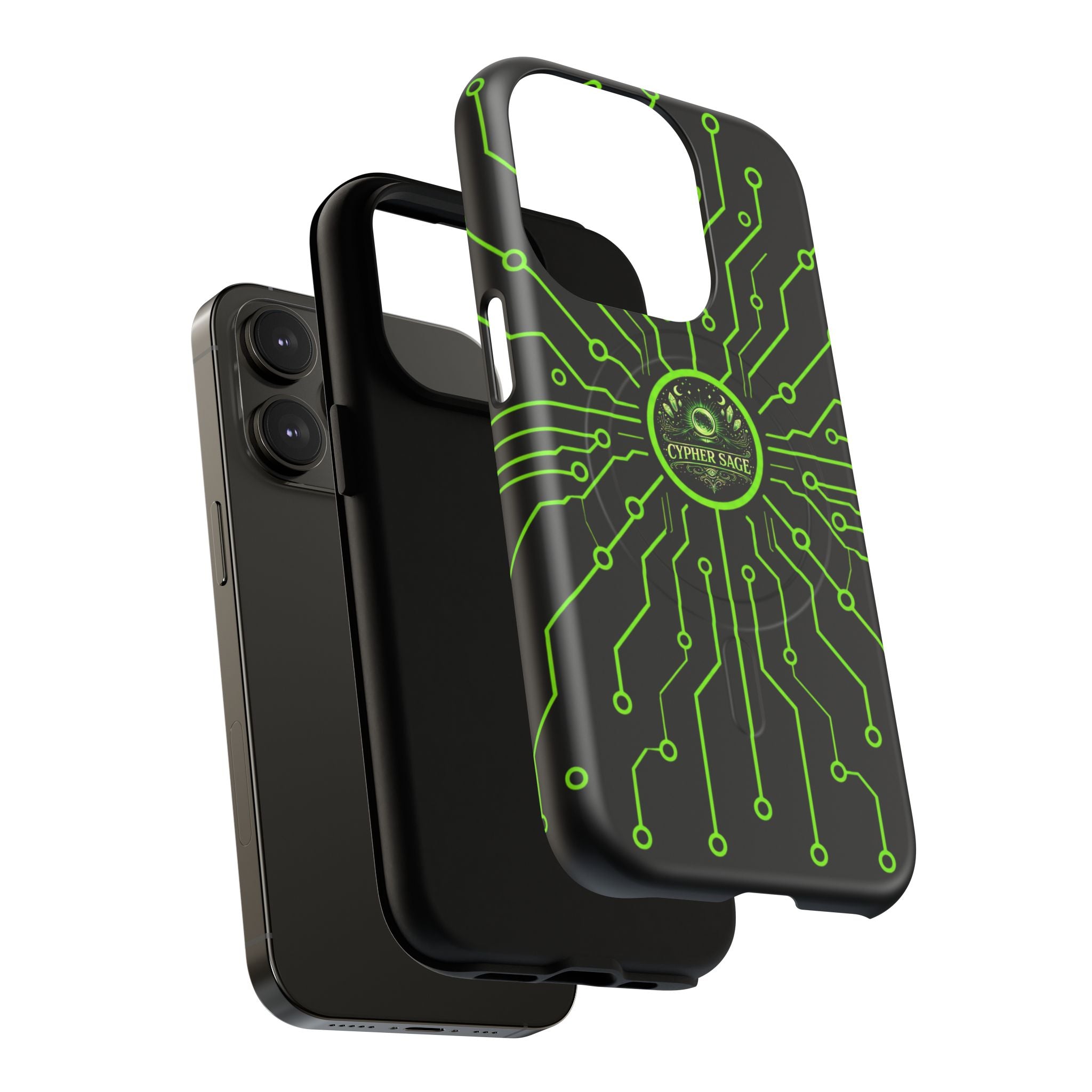 Cypher Sage - Circuitboard — Tough Magnetic iPhone Case