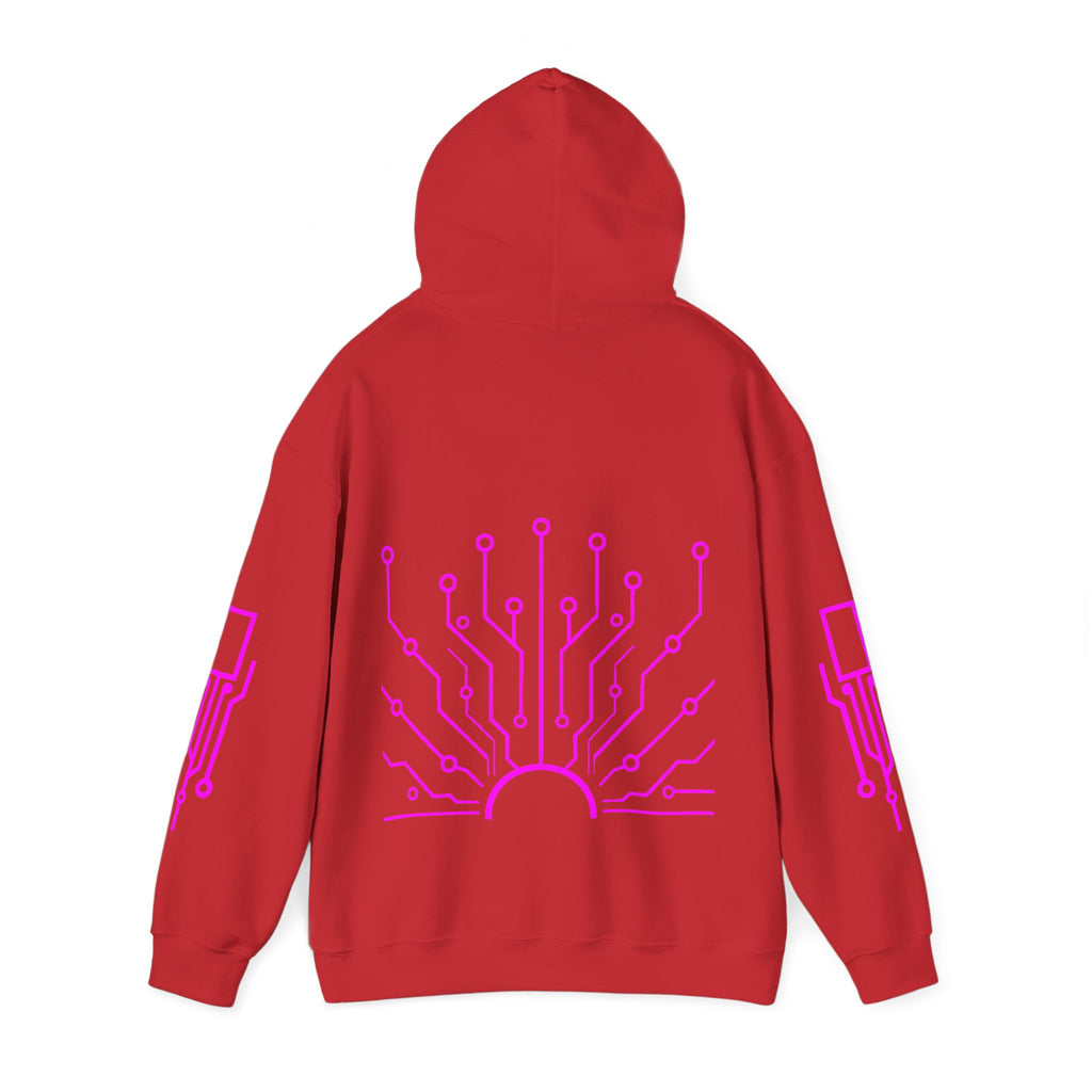 Cypher Sage - Circuitboard — Hoodie Limited Edition Jackie Paige Pink