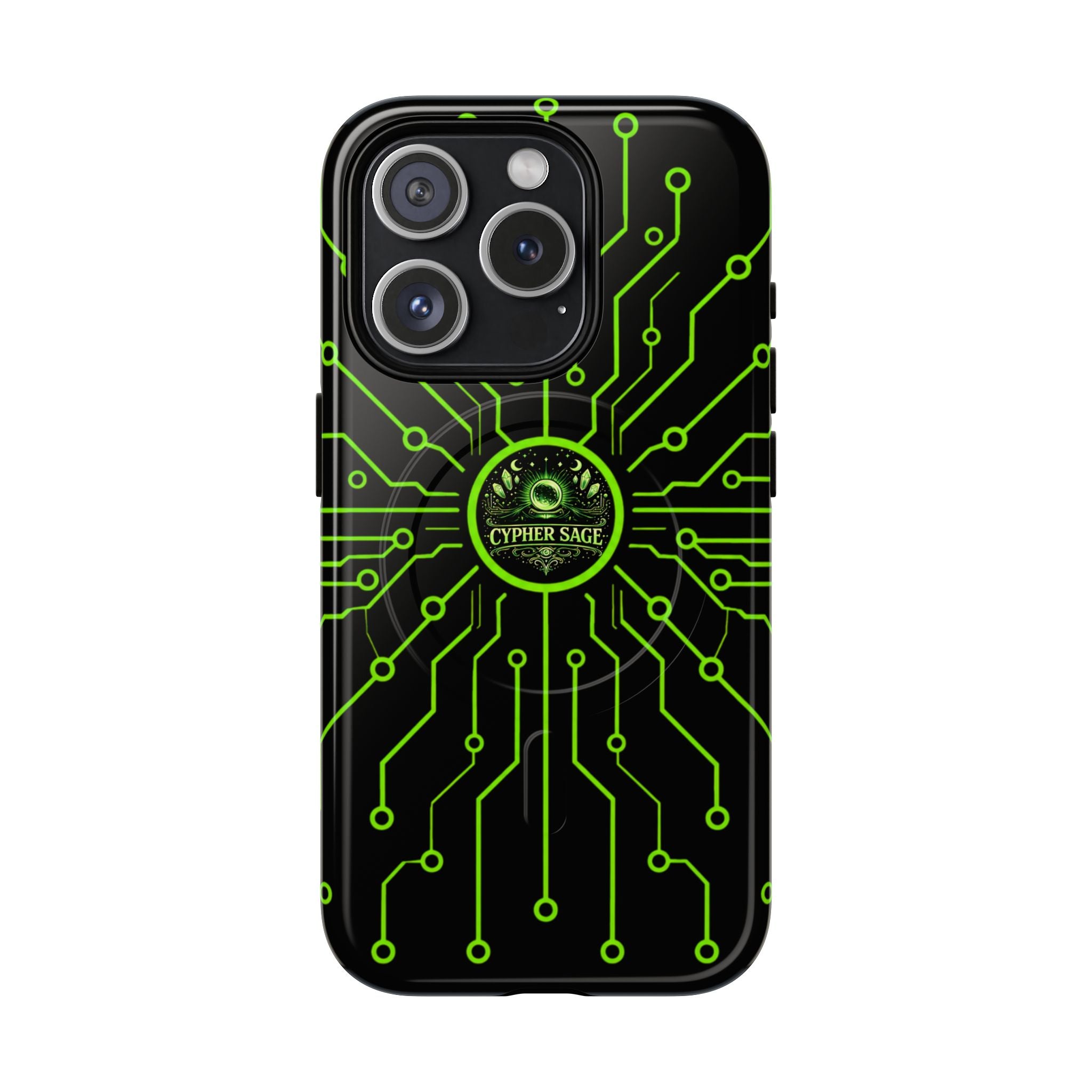 Cypher Sage - Circuitboard — Tough Magnetic iPhone Case