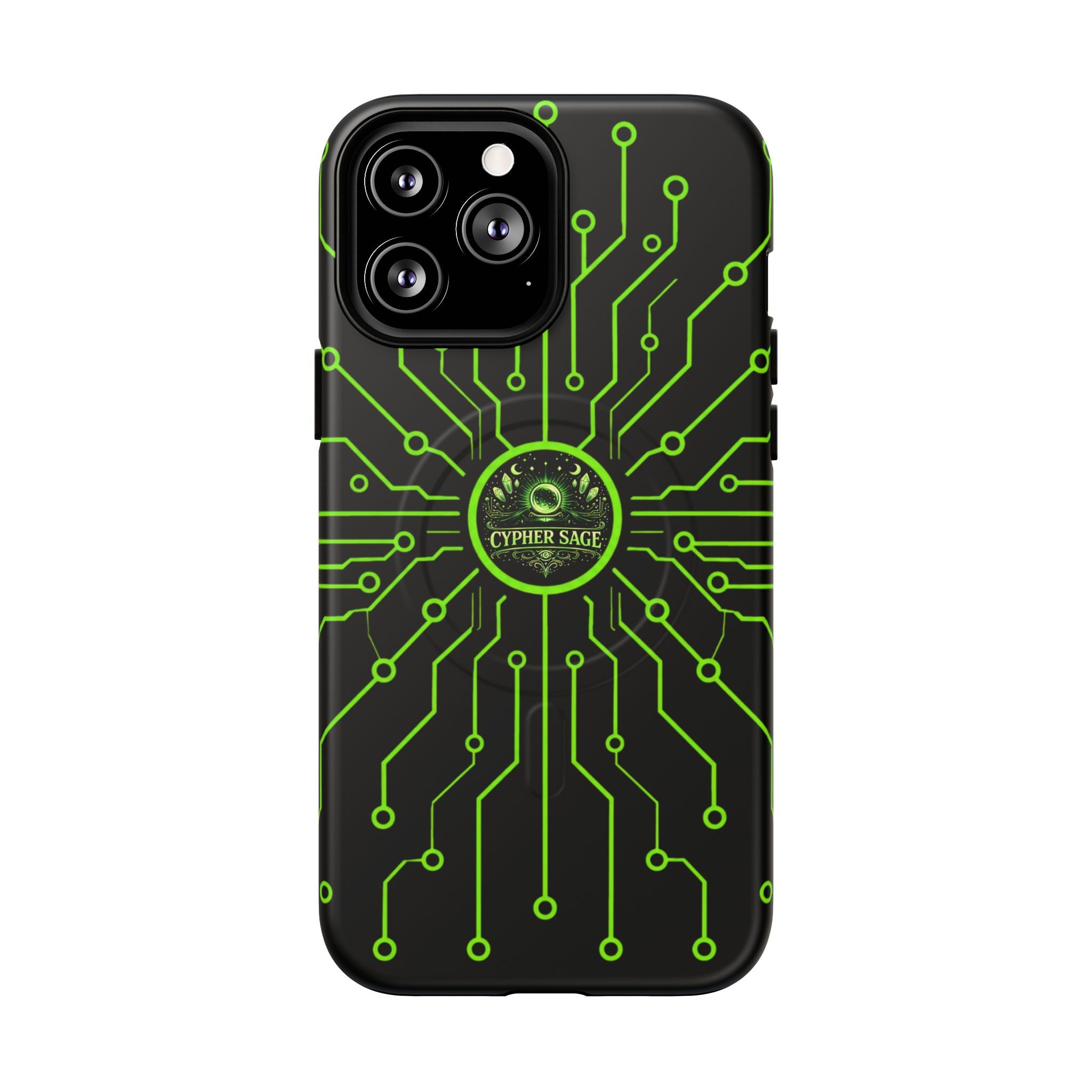 Cypher Sage - Circuitboard — Tough Magnetic iPhone Case