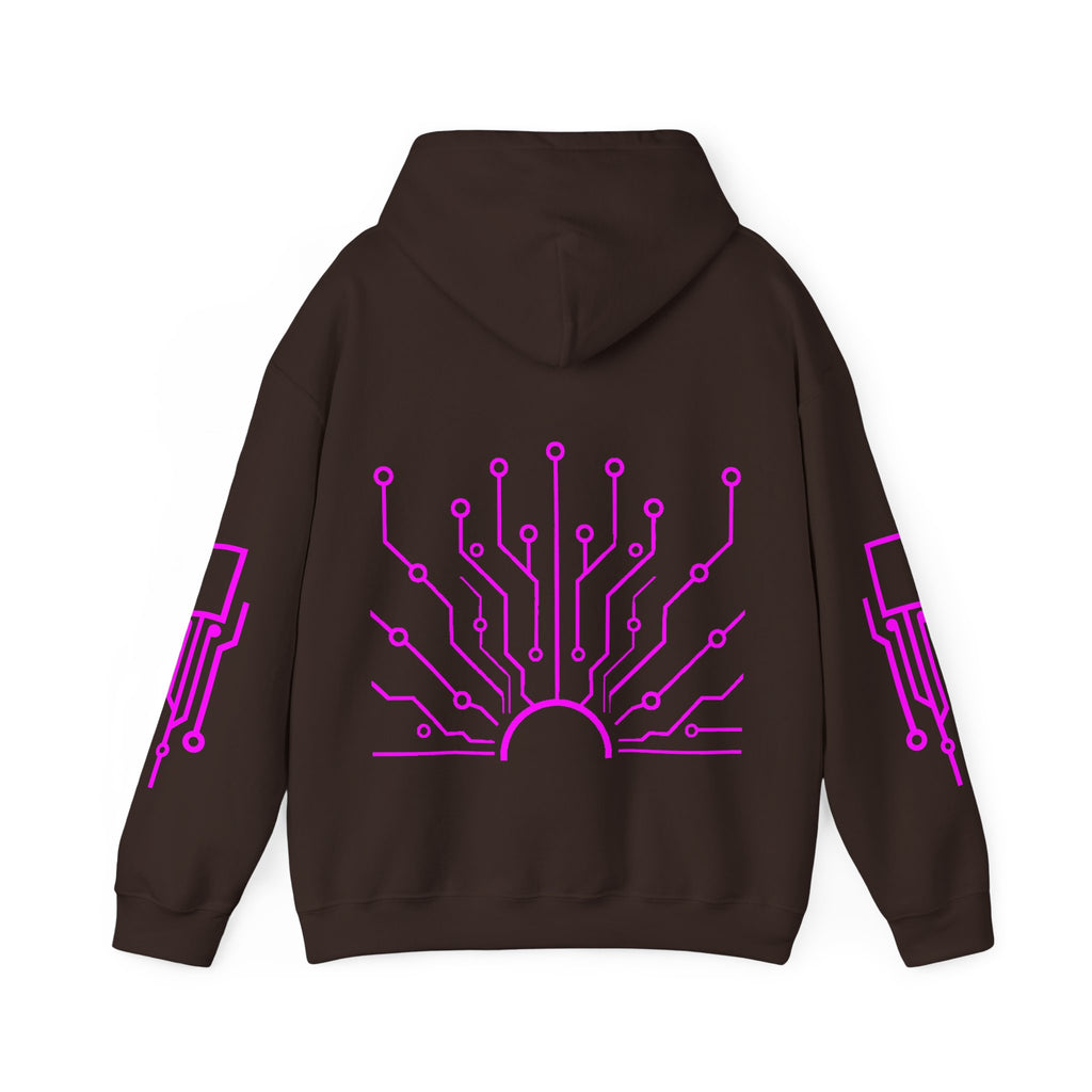 Cypher Sage - Circuitboard — Hoodie Limited Edition Jackie Paige Pink