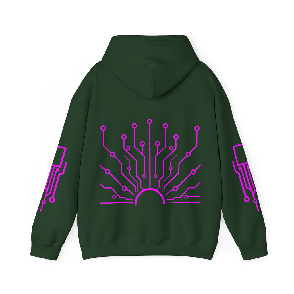 Cypher Sage - Circuitboard — Hoodie Limited Edition Jackie Paige Pink