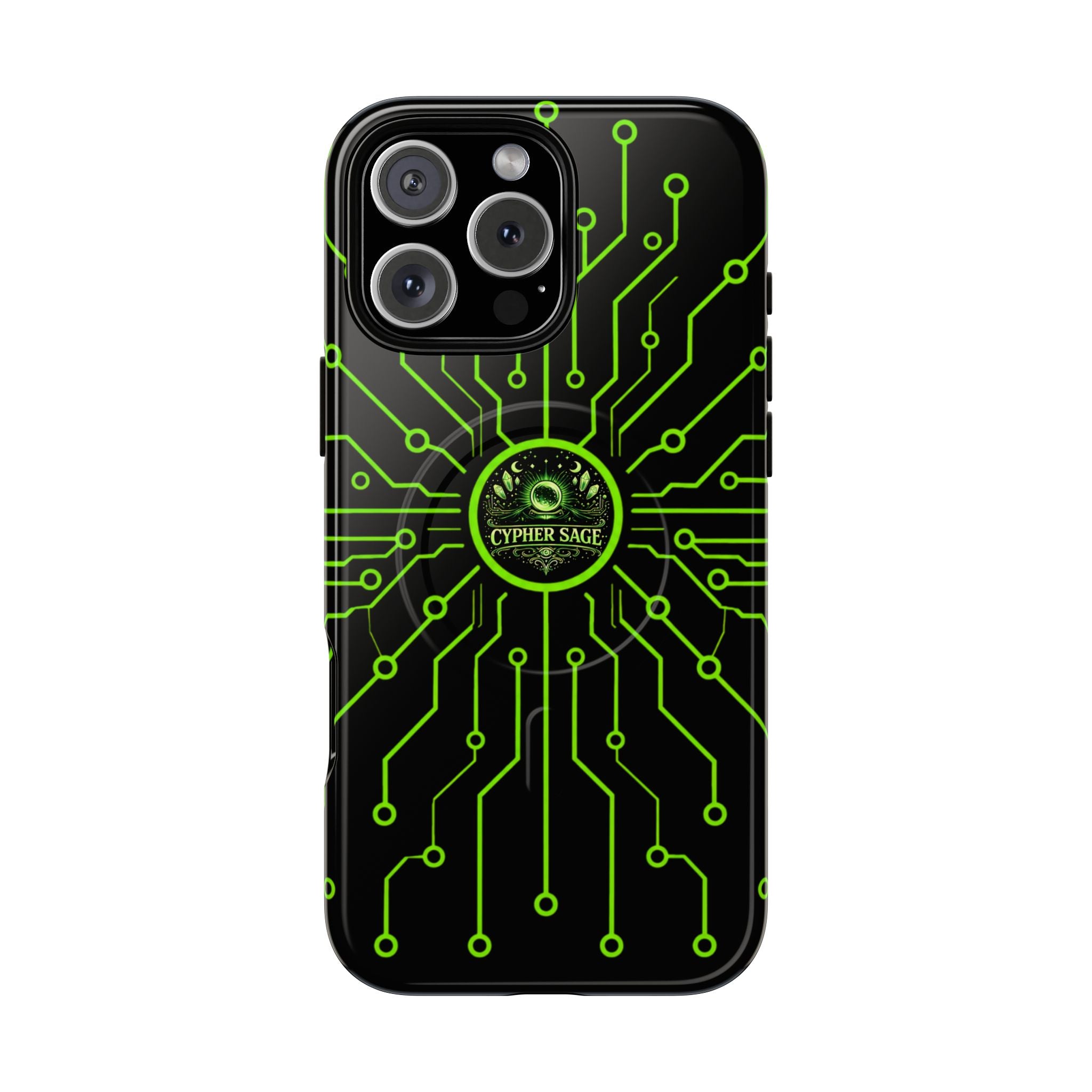 Cypher Sage - Circuitboard — Tough Magnetic iPhone Case
