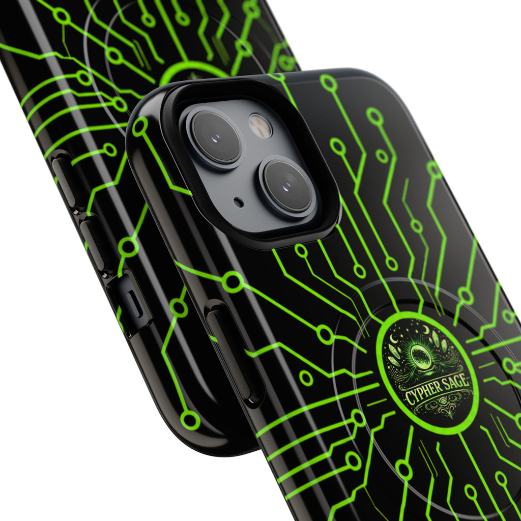Cypher Sage - Circuitboard — Tough Magnetic iPhone Case