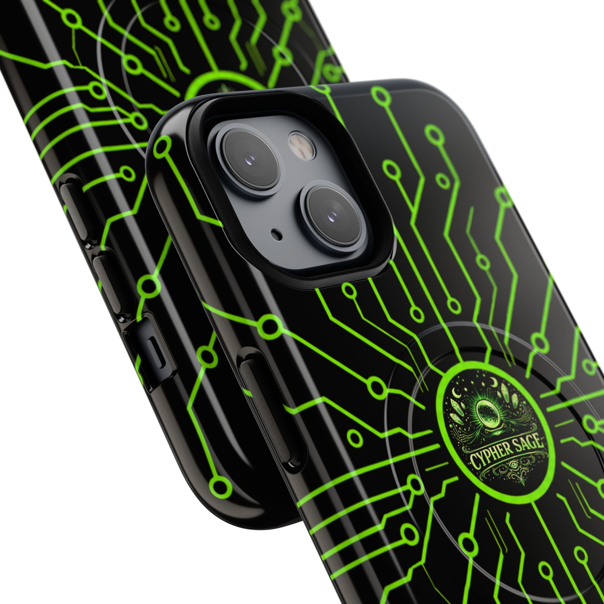 Cypher Sage - Circuitboard — Tough Magnetic iPhone Case