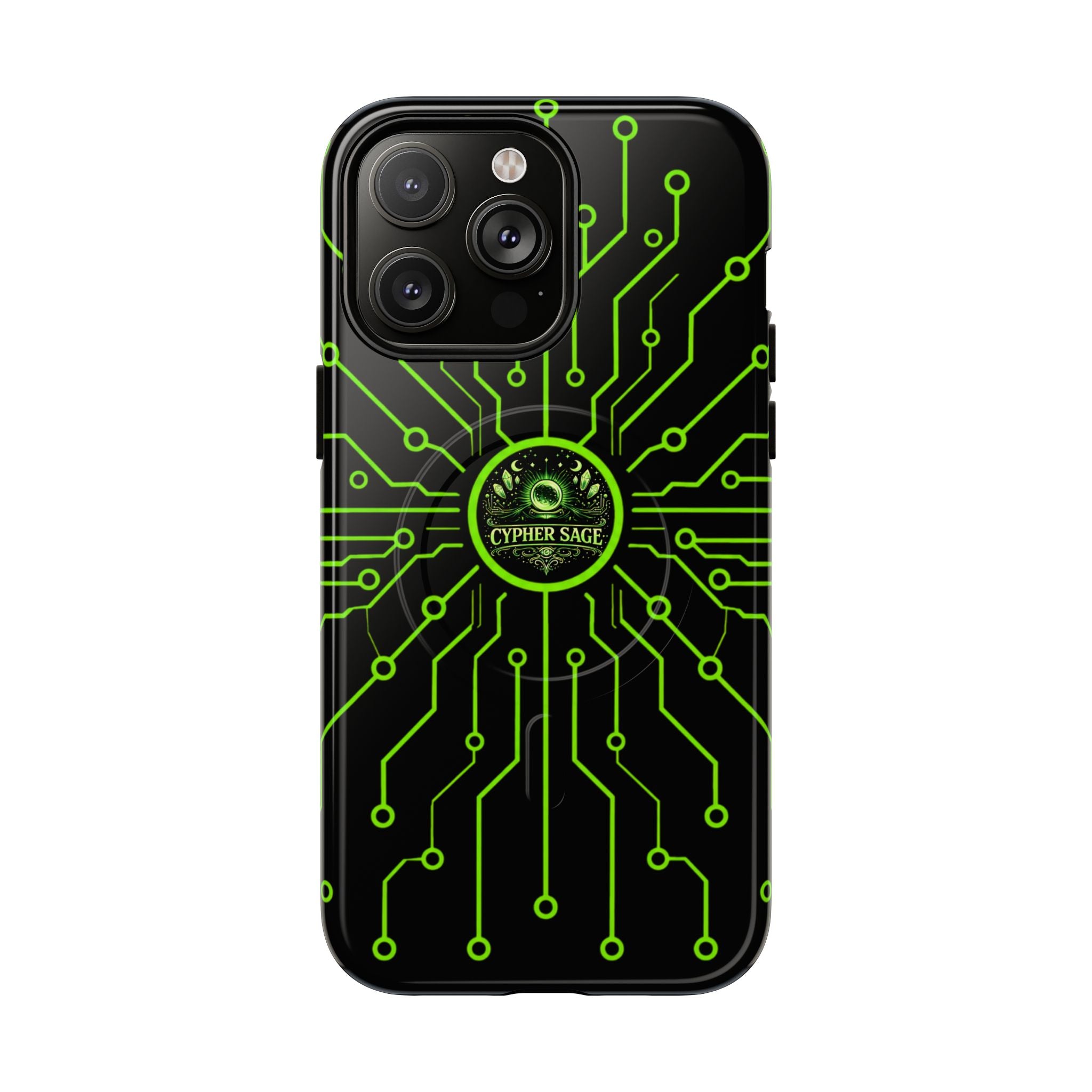 Cypher Sage - Circuitboard — Tough Magnetic iPhone Case