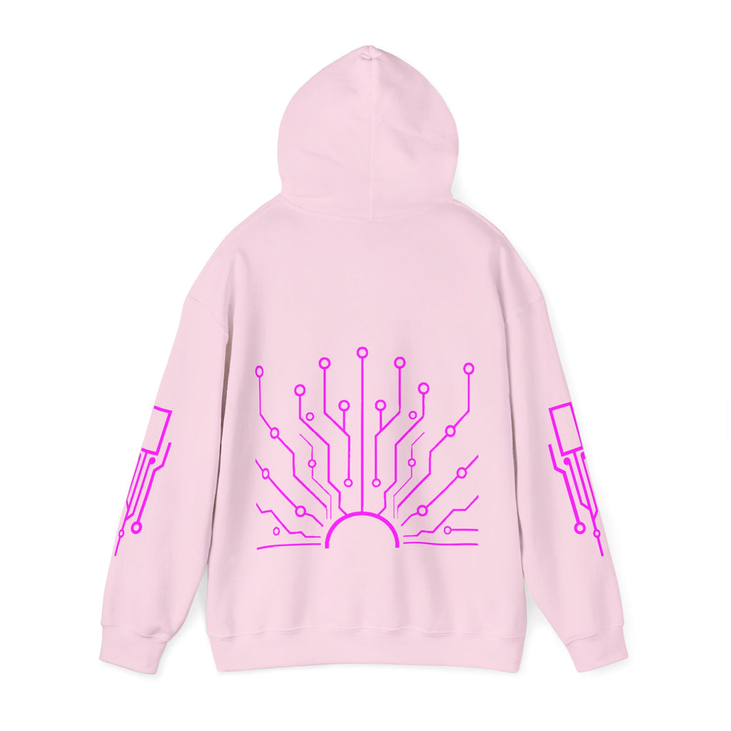 Cypher Sage - Circuitboard — Hoodie Limited Edition Jackie Paige Pink