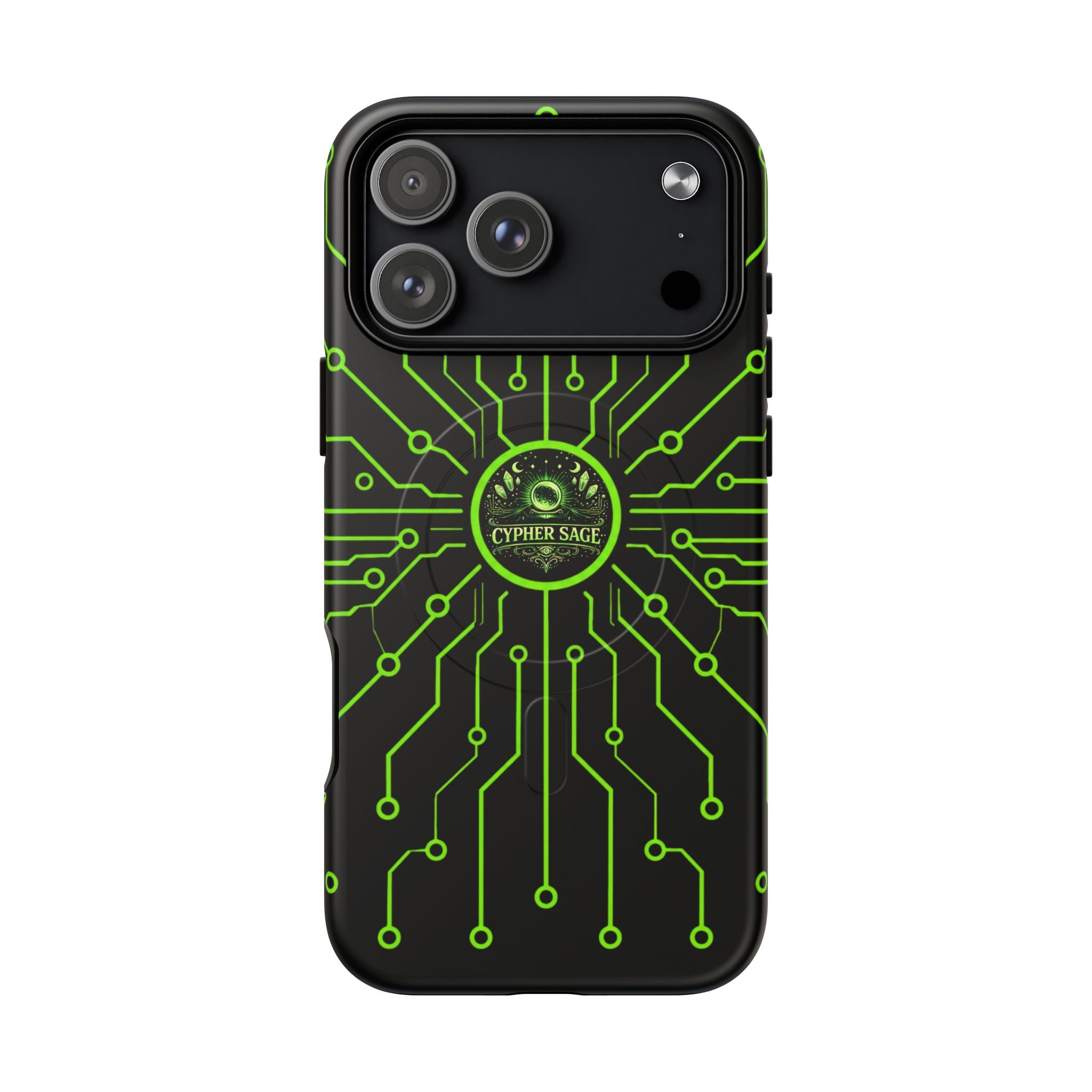 Cypher Sage - Circuitboard — Tough Magnetic iPhone Case