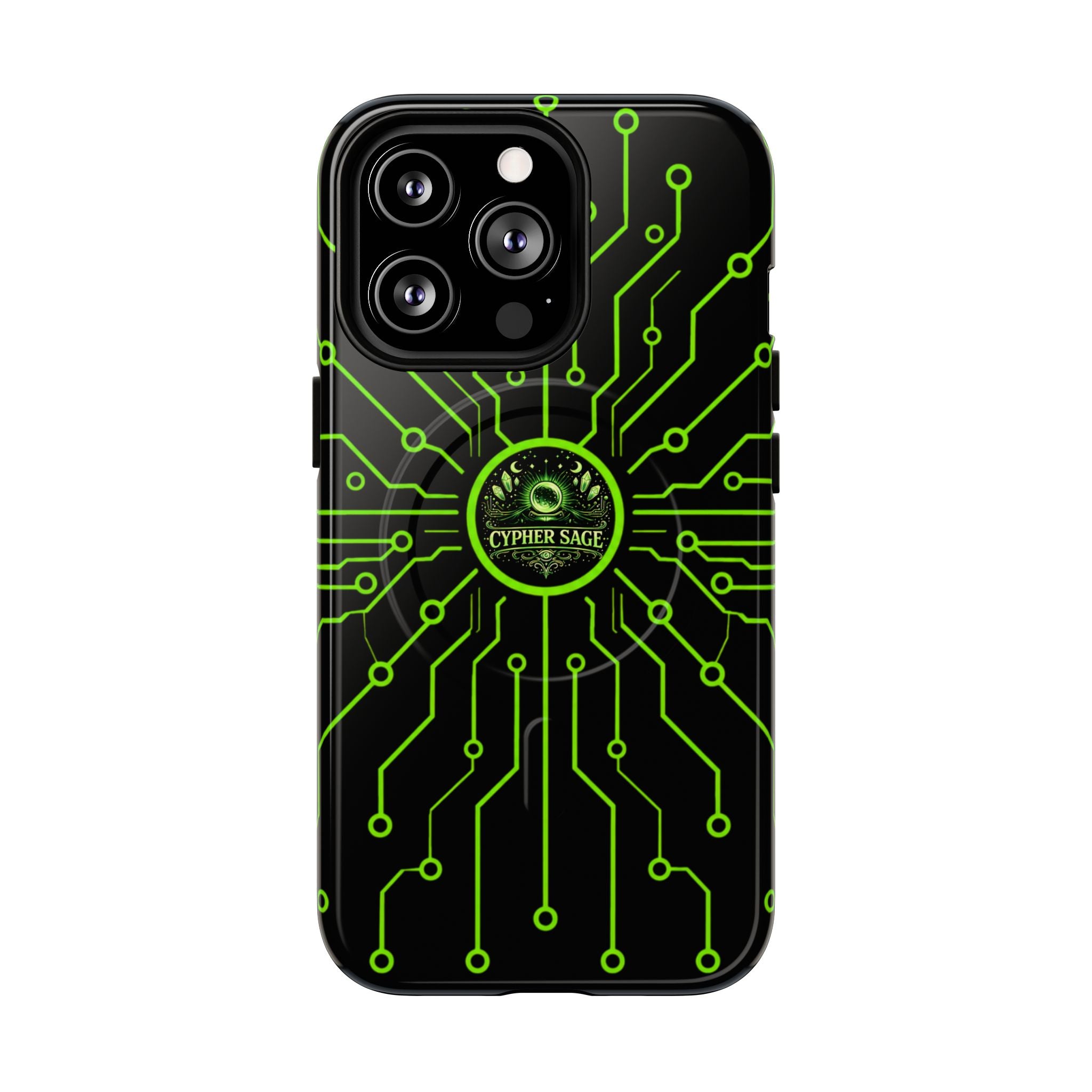 Cypher Sage - Circuitboard — Tough Magnetic iPhone Case