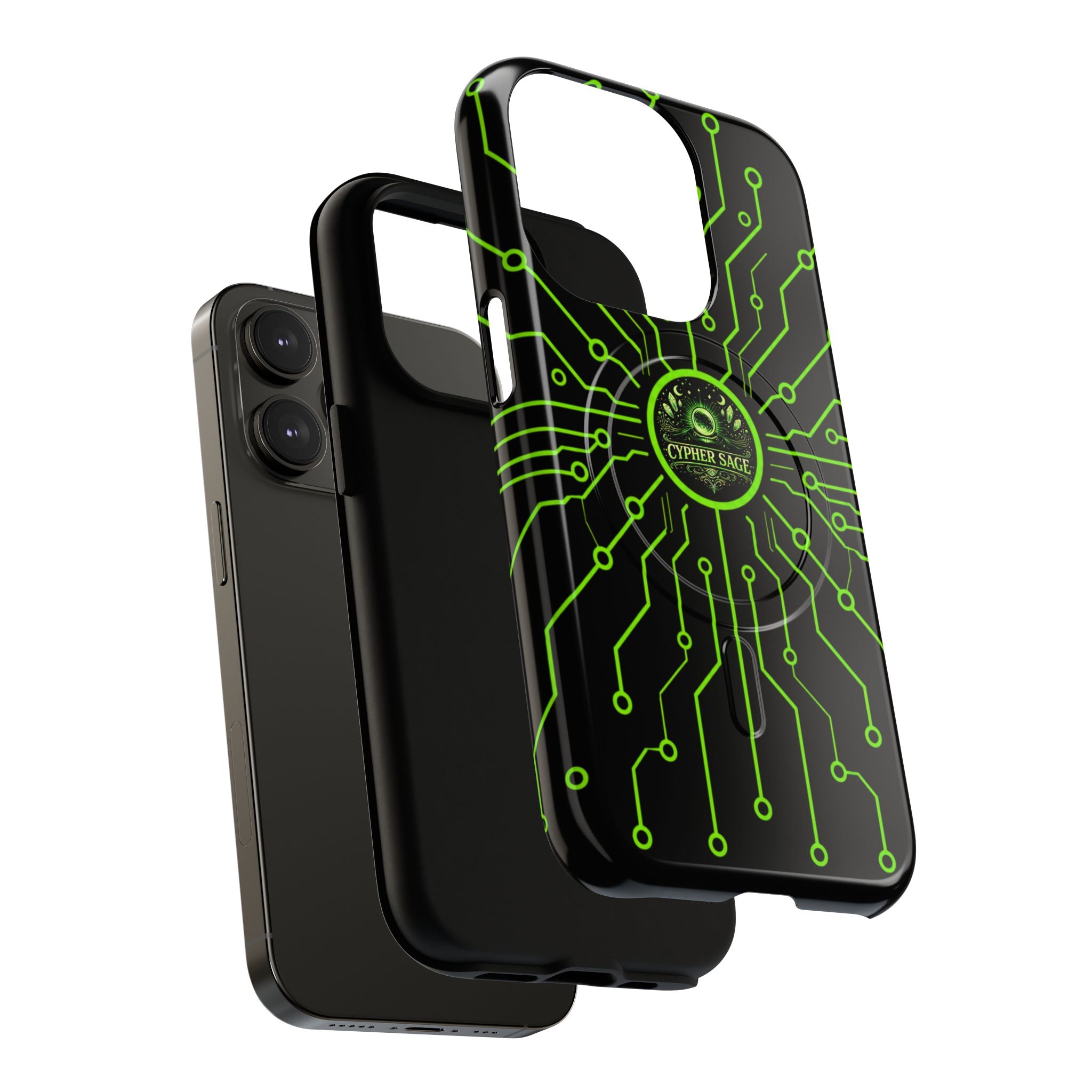 Cypher Sage - Circuitboard — Tough Magnetic iPhone Case