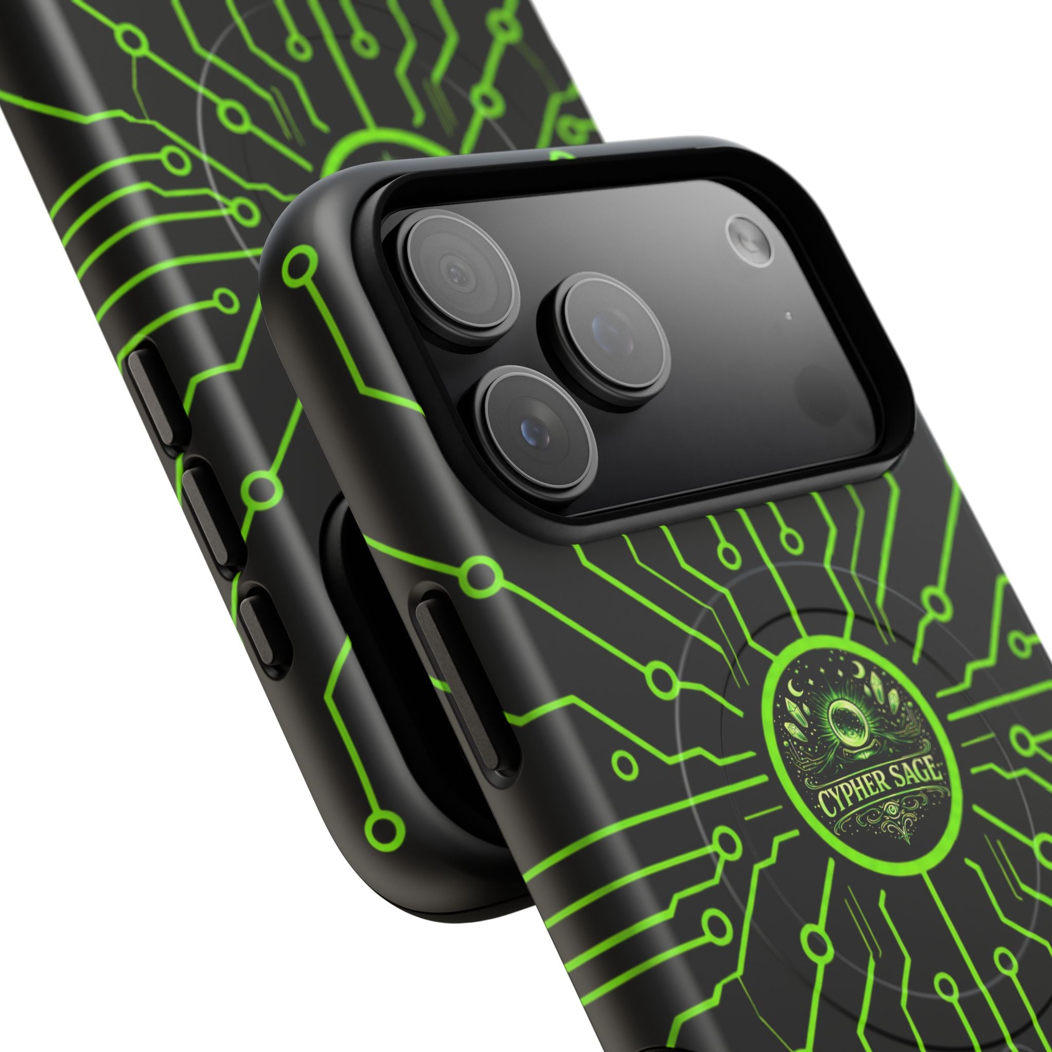 Cypher Sage - Circuitboard — Tough Magnetic iPhone Case