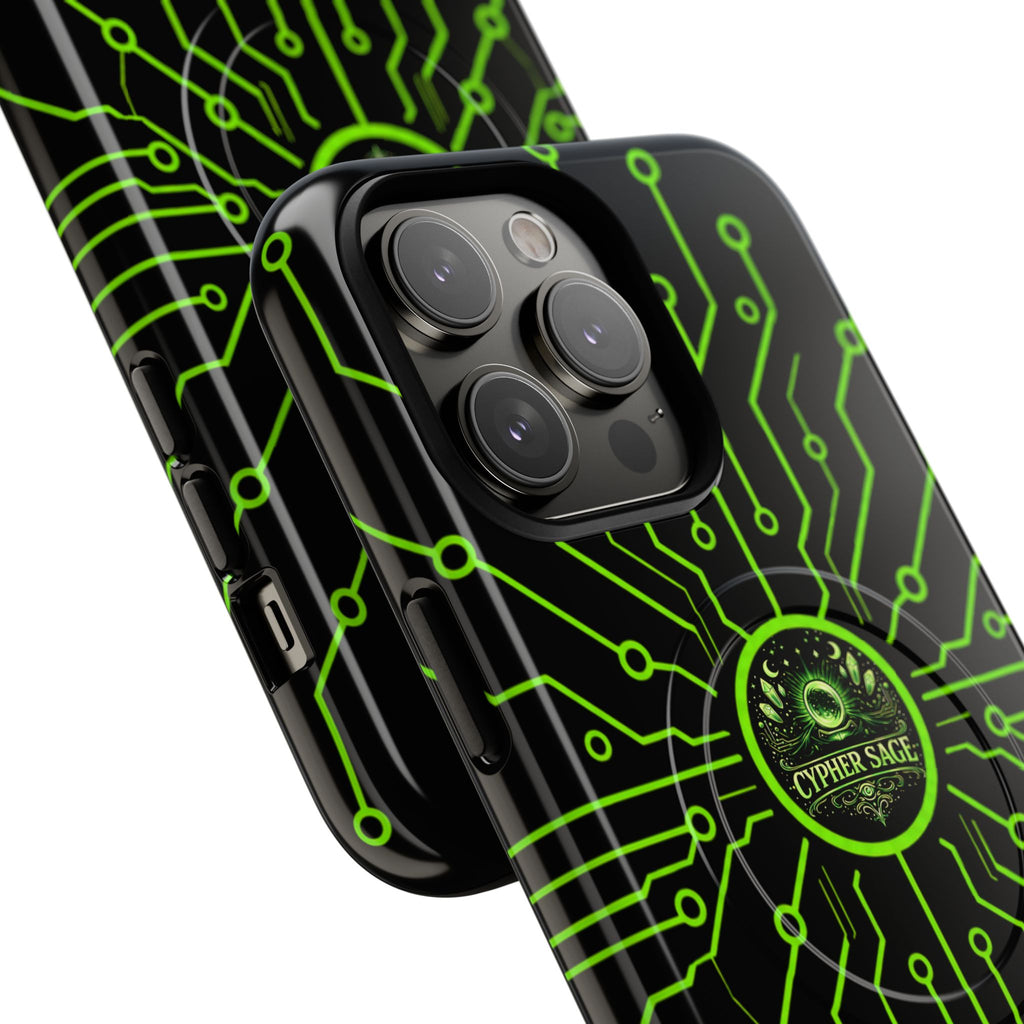 Cypher Sage - Circuitboard — Tough Magnetic iPhone Case