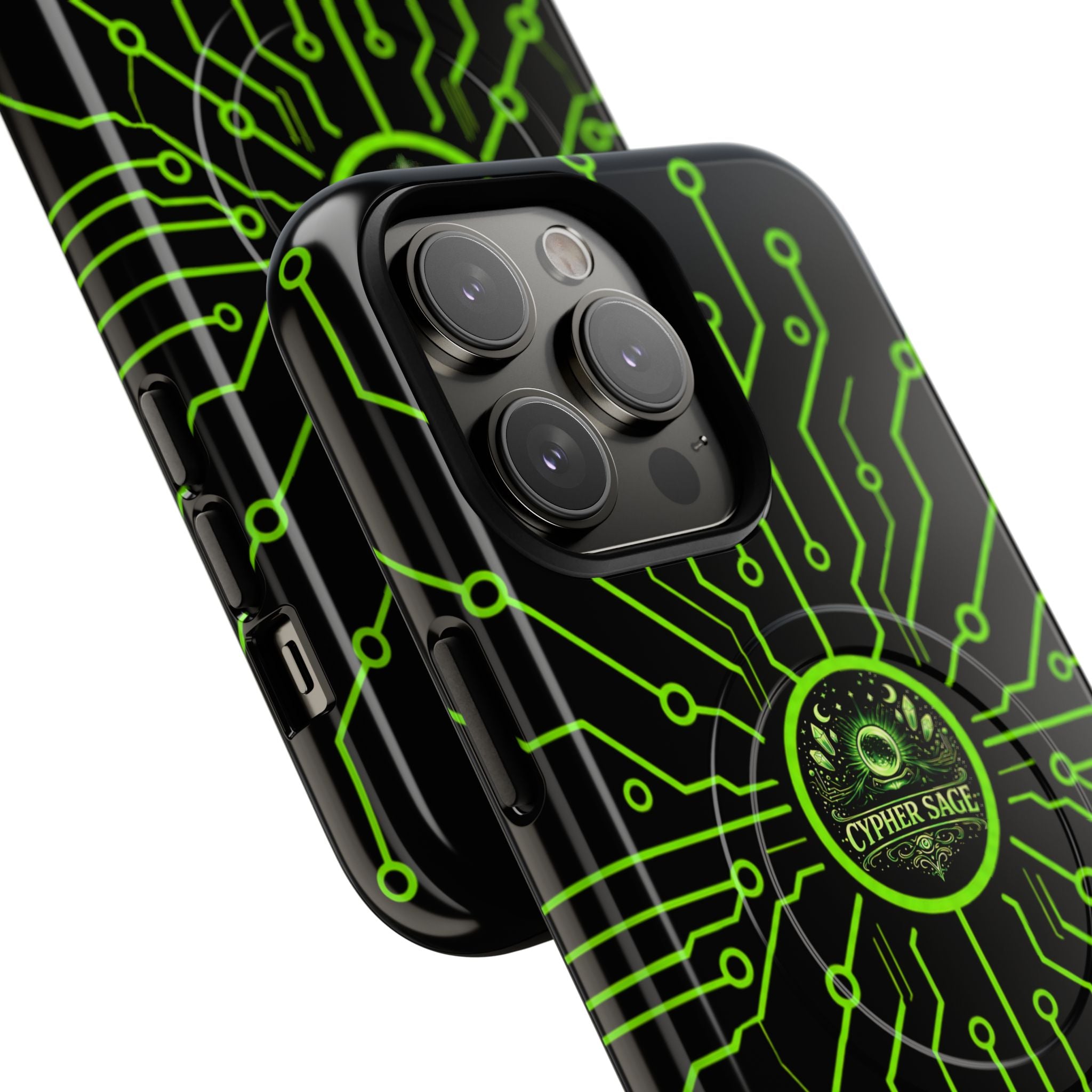 Cypher Sage - Circuitboard — Tough Magnetic iPhone Case