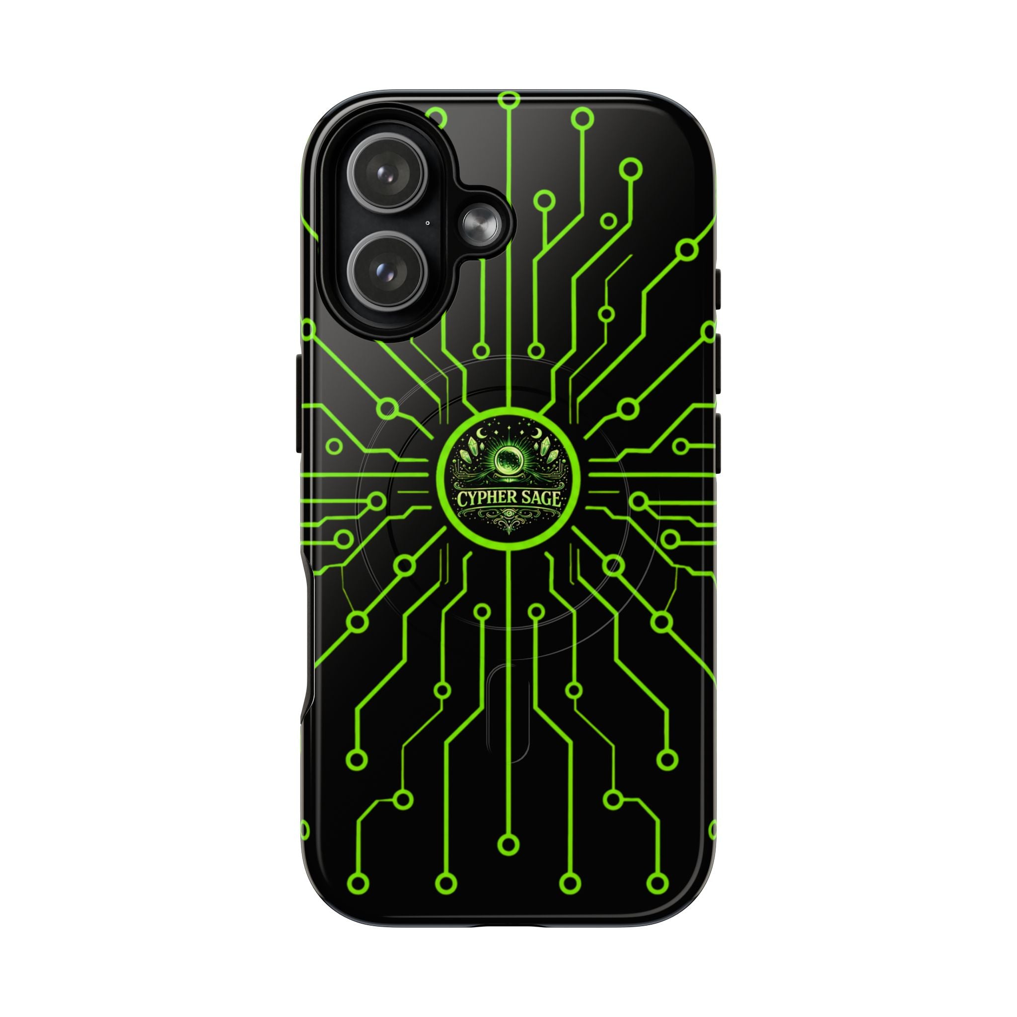 Cypher Sage - Circuitboard — Tough Magnetic iPhone Case