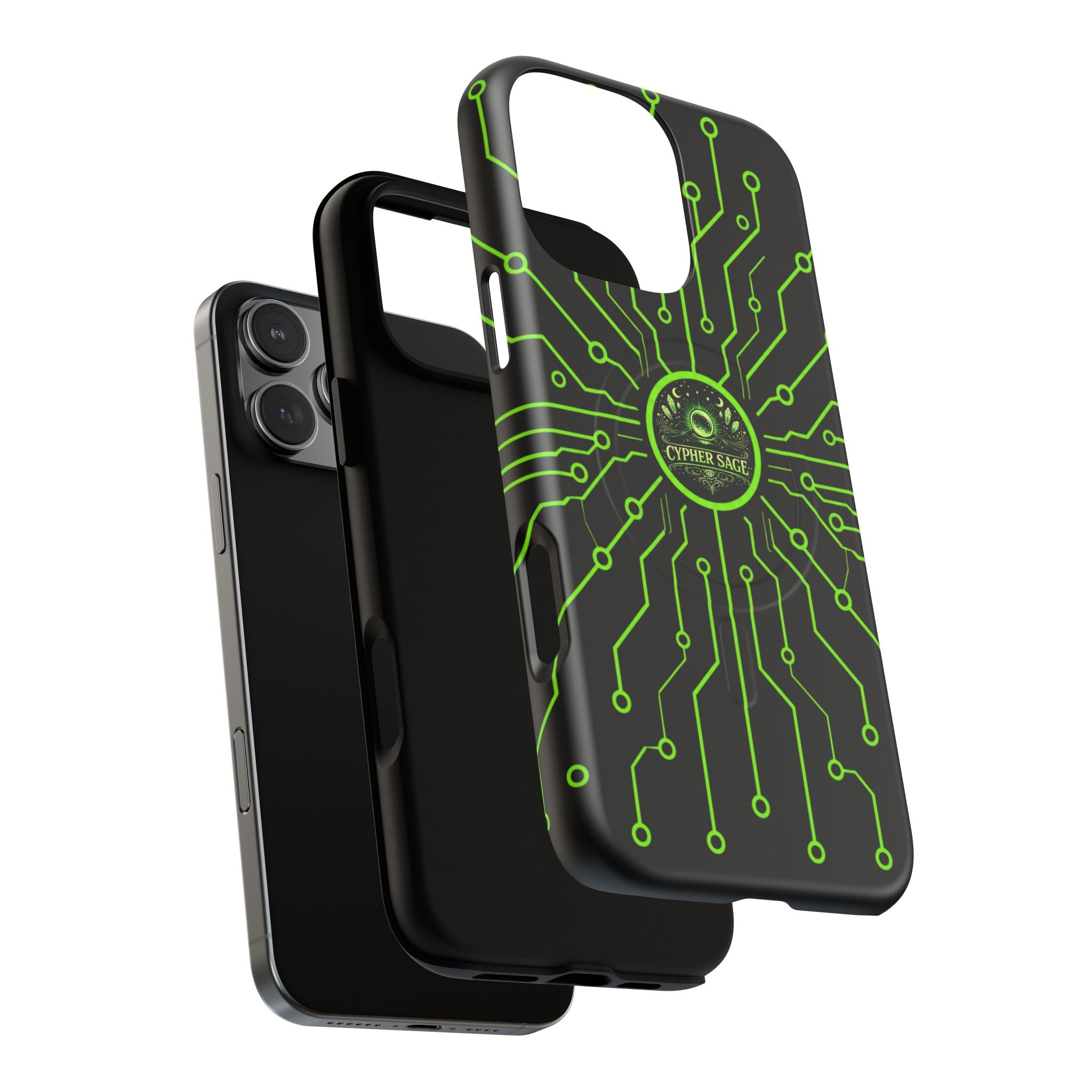 Cypher Sage - Circuitboard — Tough Magnetic iPhone Case