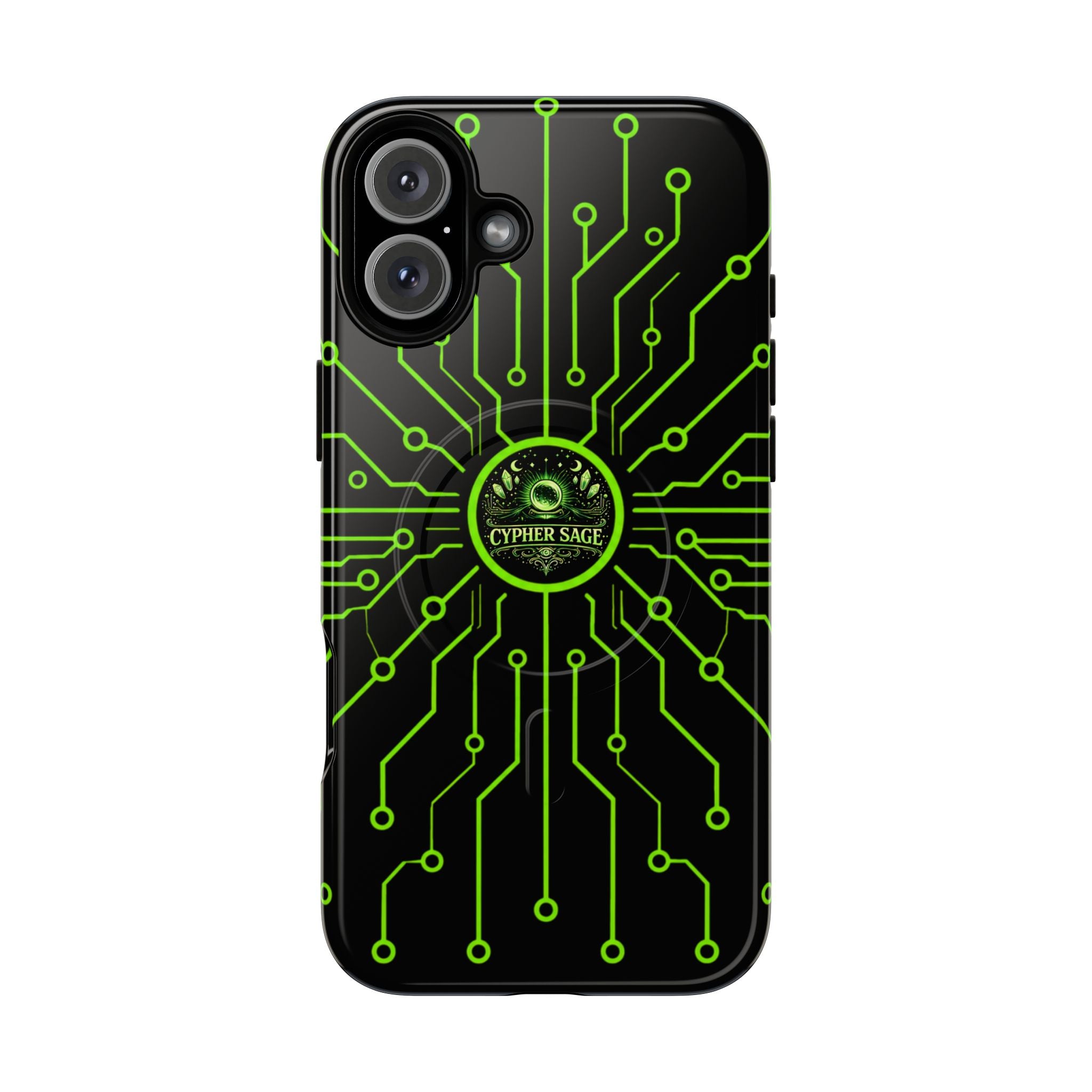 Cypher Sage - Circuitboard — Tough Magnetic iPhone Case