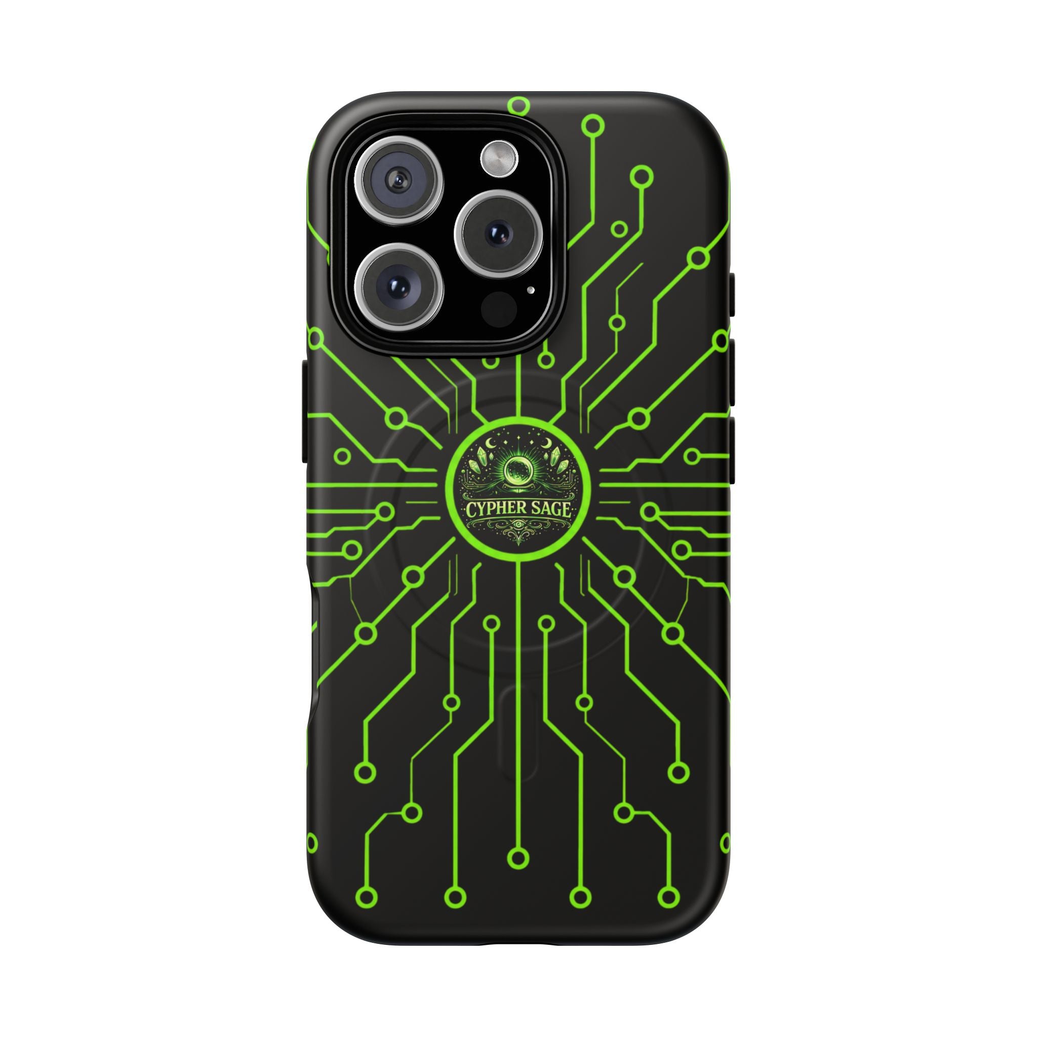 Cypher Sage - Circuitboard — Tough Magnetic iPhone Case