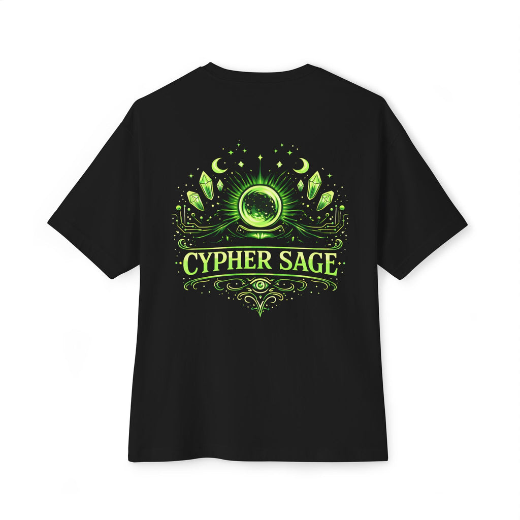 Cypher Sage graphic tee | Mystic oracle neon design