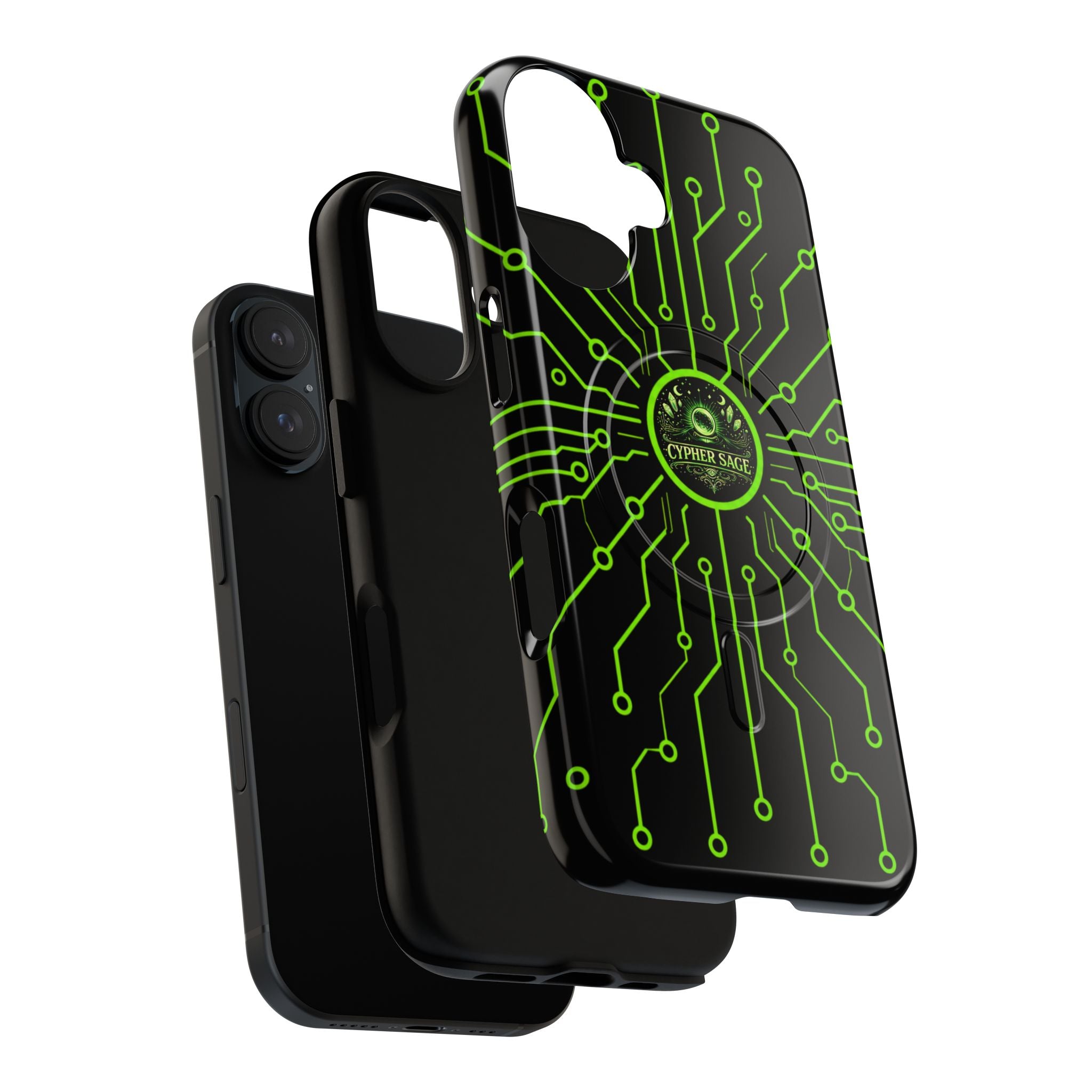 Cypher Sage - Circuitboard — Tough Magnetic iPhone Case