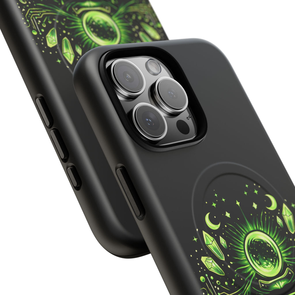 Cyberpunk Phone Case — "CYPHER SAGE" Tough Magnetic iPhone Case