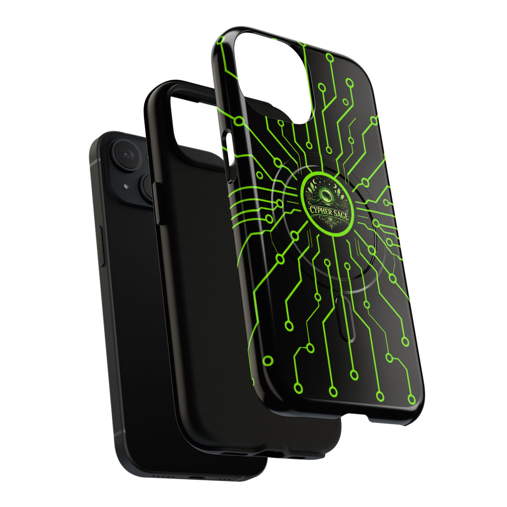 Cypher Sage - Circuitboard — Tough Magnetic iPhone Case