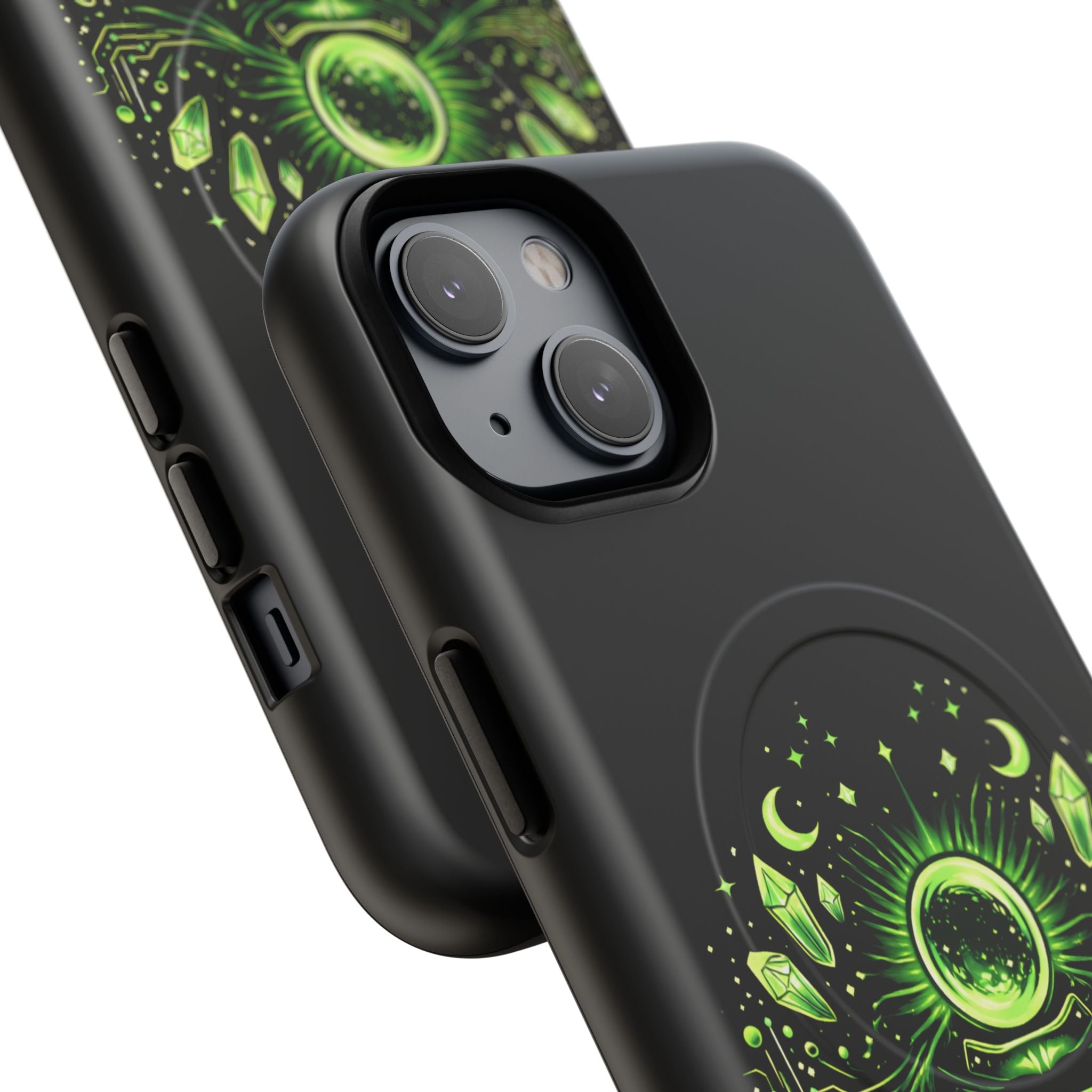 Cyberpunk Phone Case — "CYPHER SAGE" Tough Magnetic iPhone Case