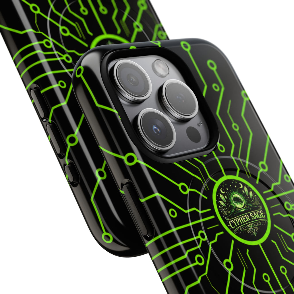 Cypher Sage - Circuitboard — Tough Magnetic iPhone Case