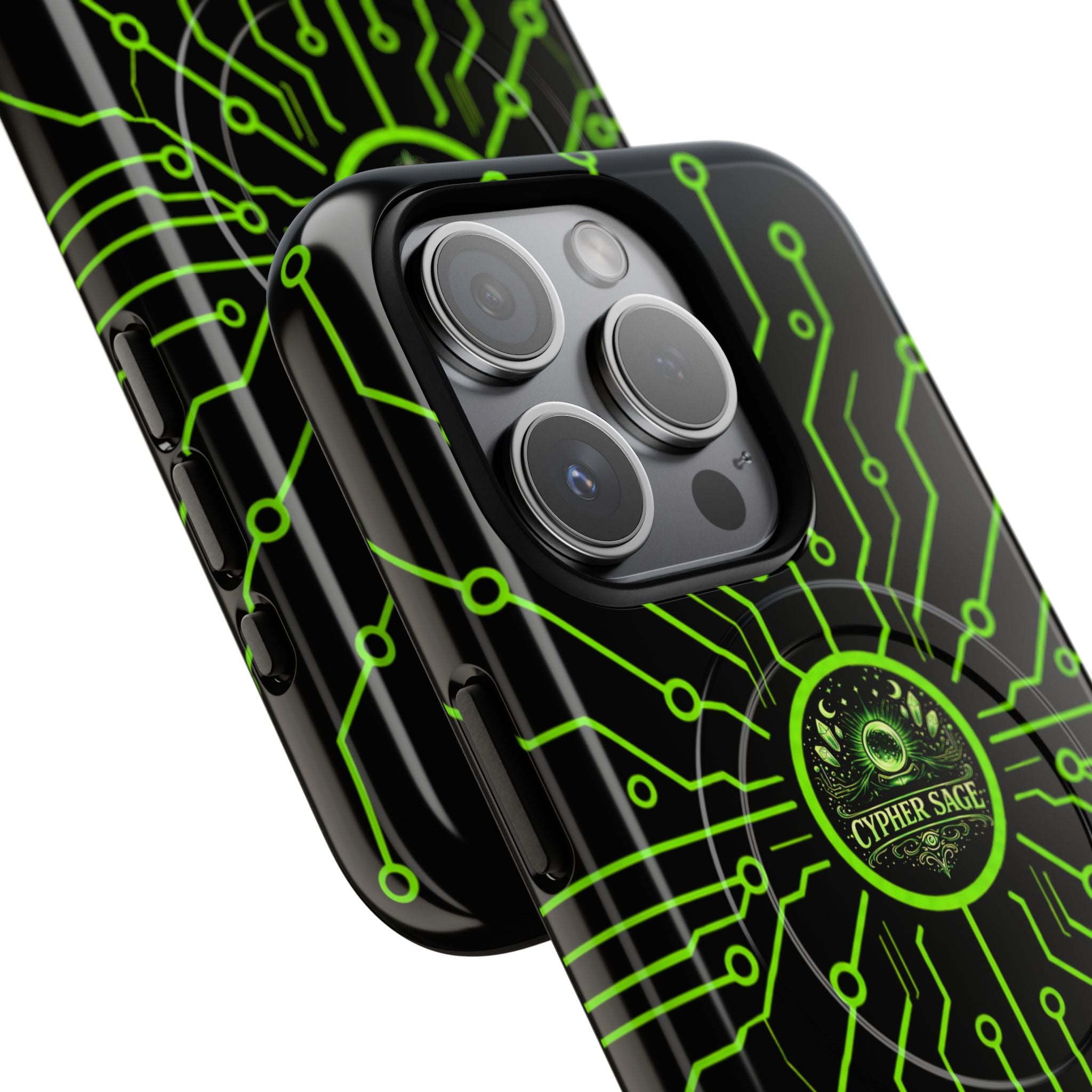 Cypher Sage - Circuitboard — Tough Magnetic iPhone Case