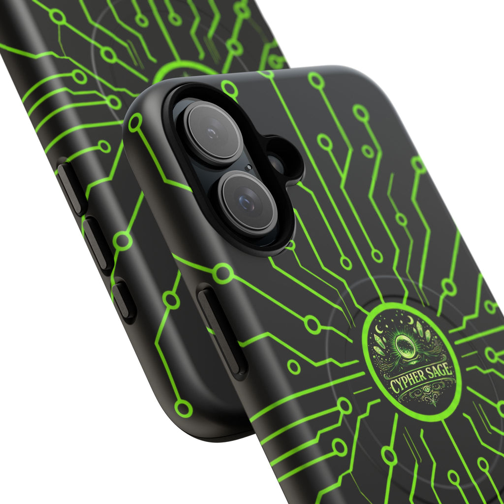 Cypher Sage - Circuitboard — Tough Magnetic iPhone Case