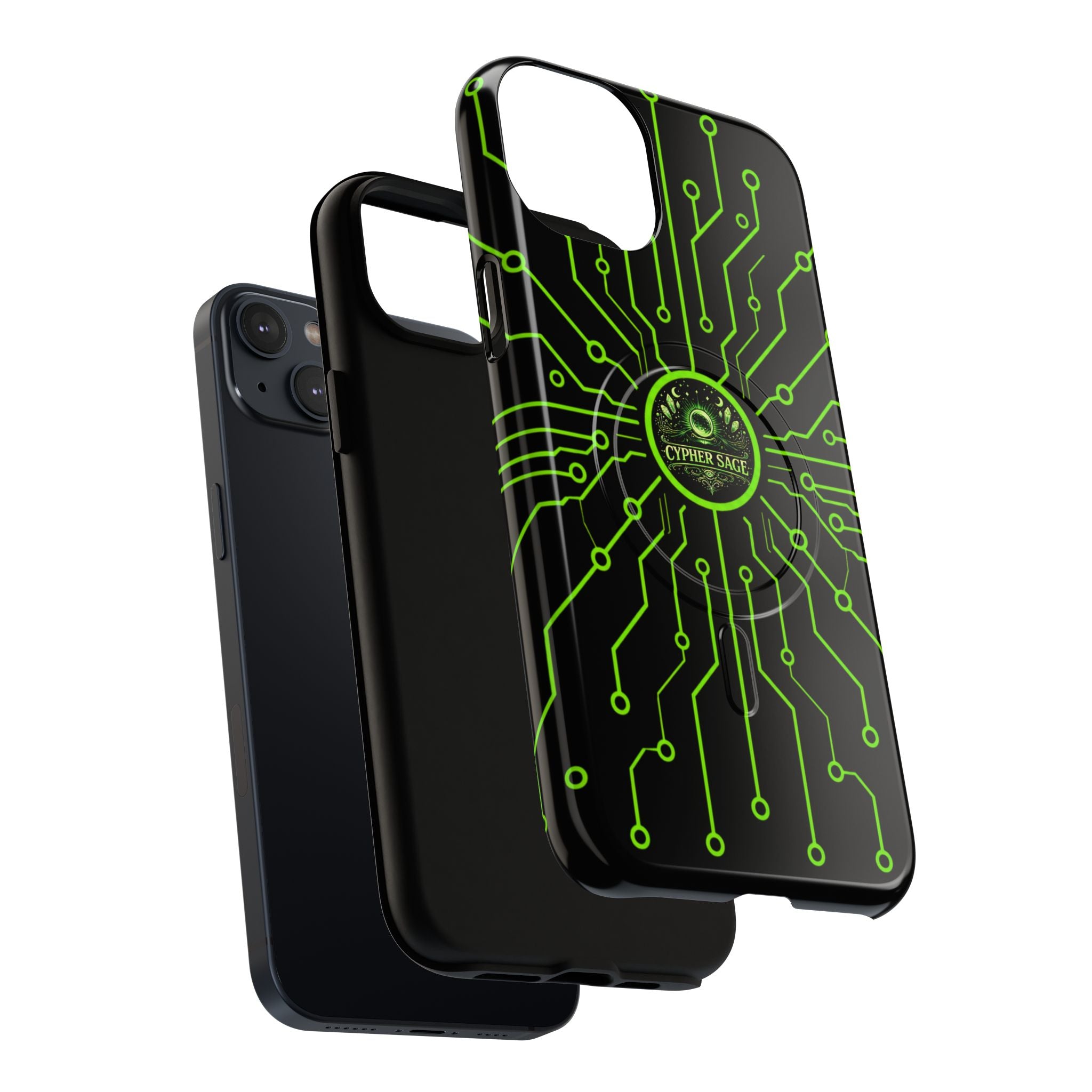 Cypher Sage - Circuitboard — Tough Magnetic iPhone Case