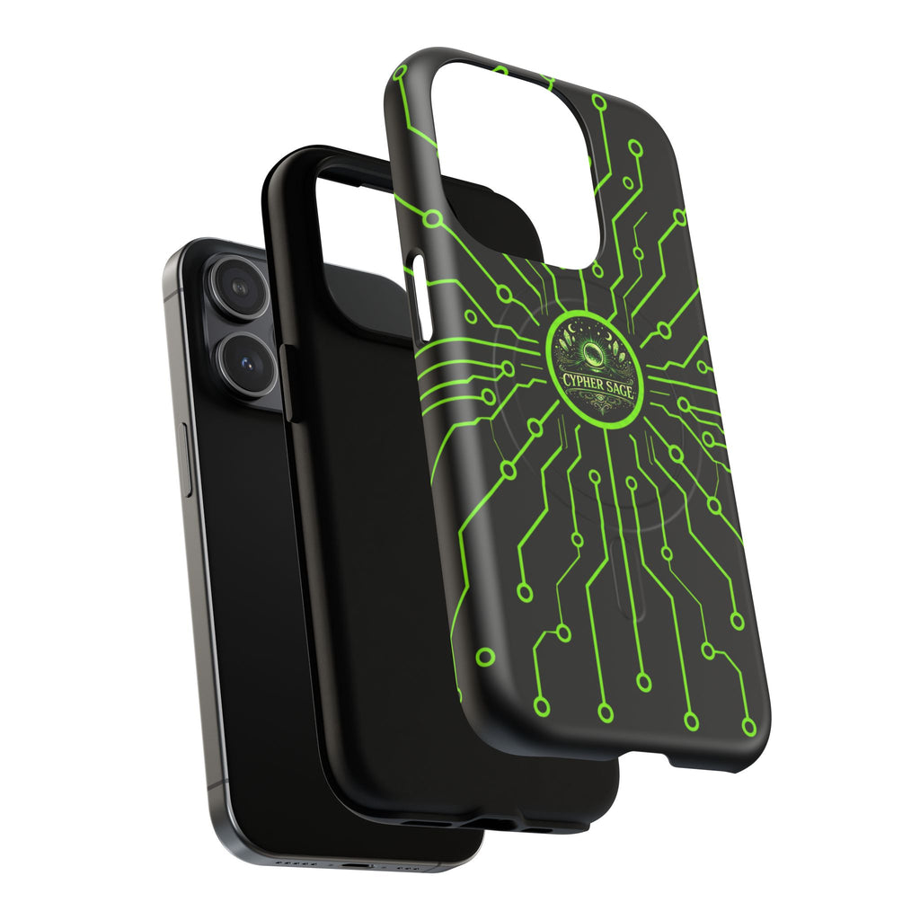 Cypher Sage - Circuitboard — Tough Magnetic iPhone Case