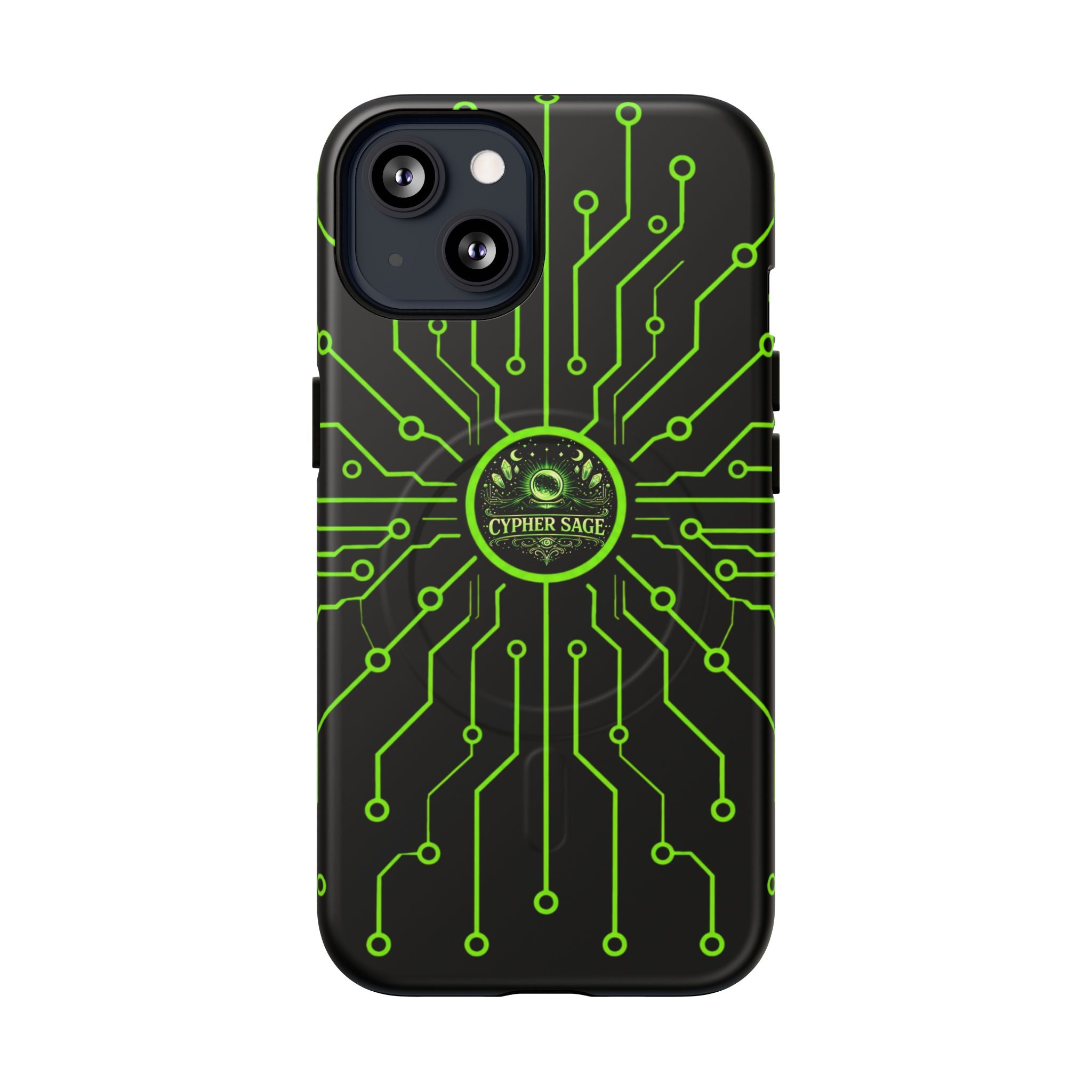 Cypher Sage - Circuitboard — Tough Magnetic iPhone Case