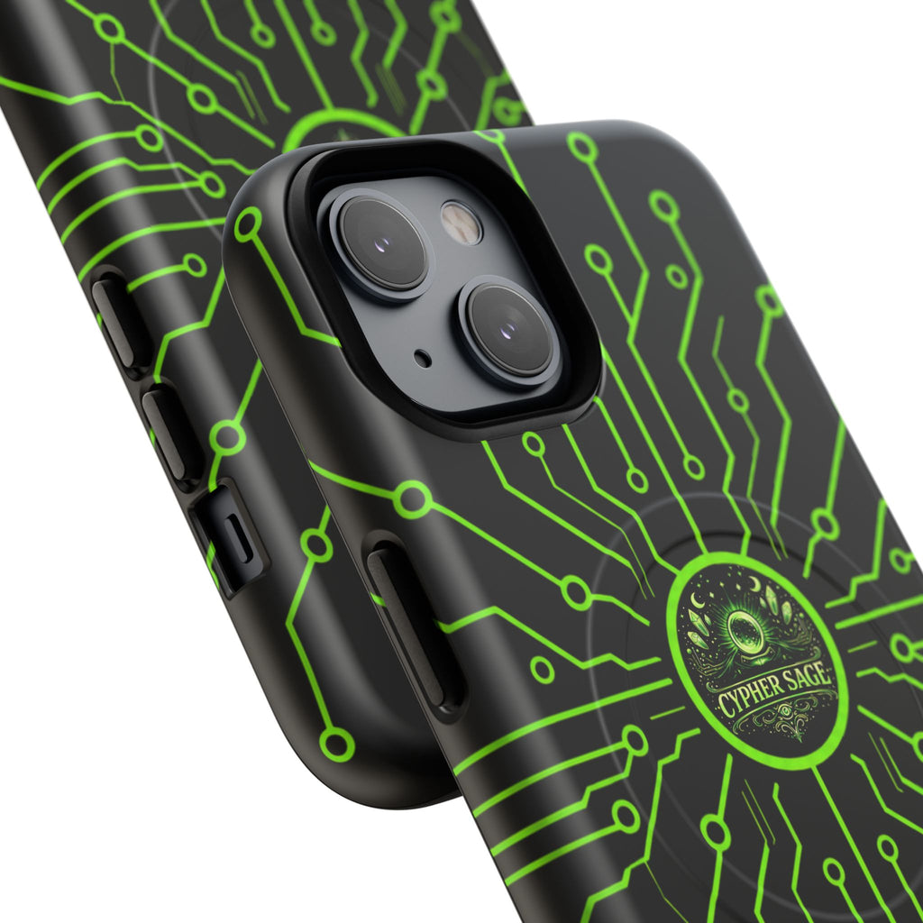 Cypher Sage - Circuitboard — Tough Magnetic iPhone Case
