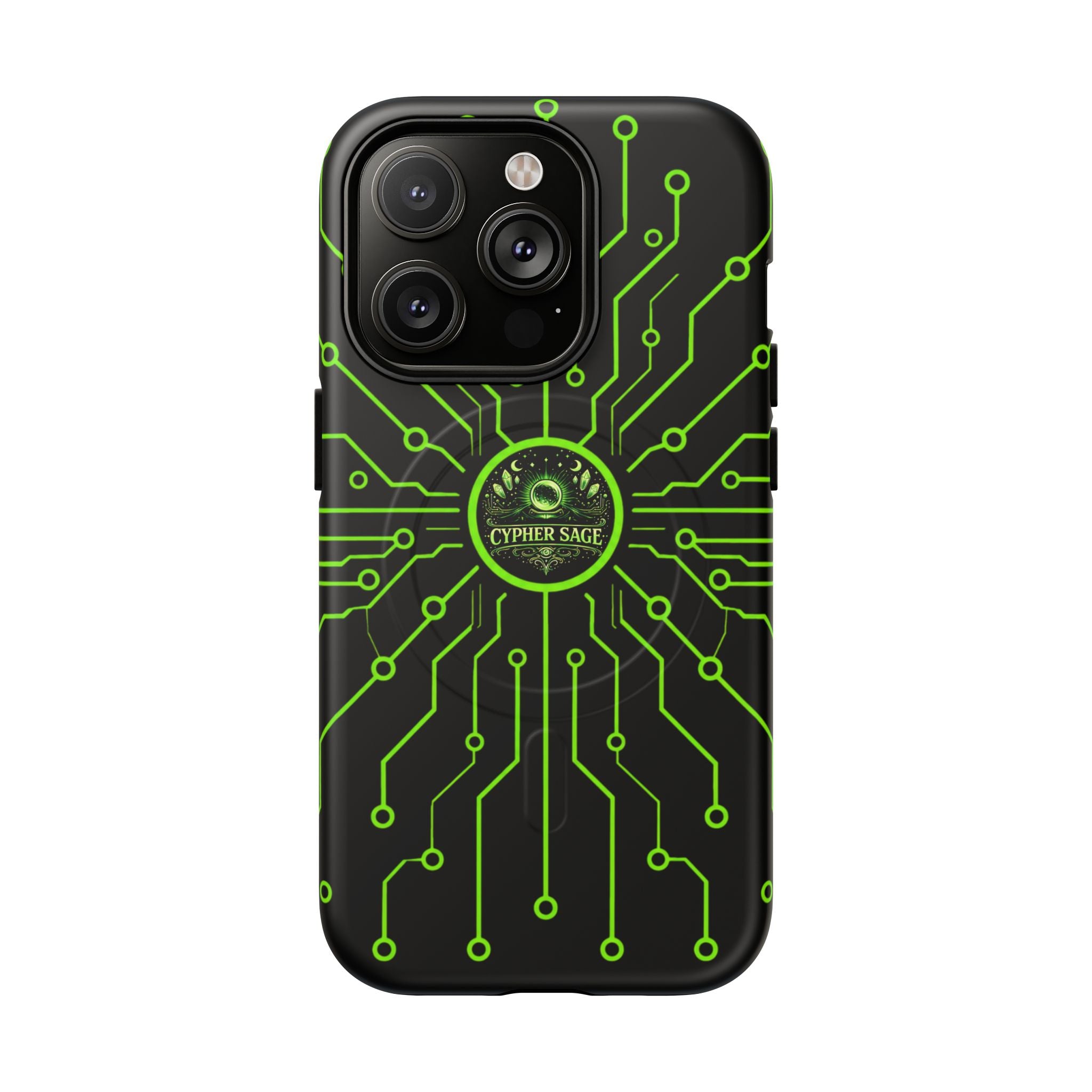 Cypher Sage - Circuitboard — Tough Magnetic iPhone Case