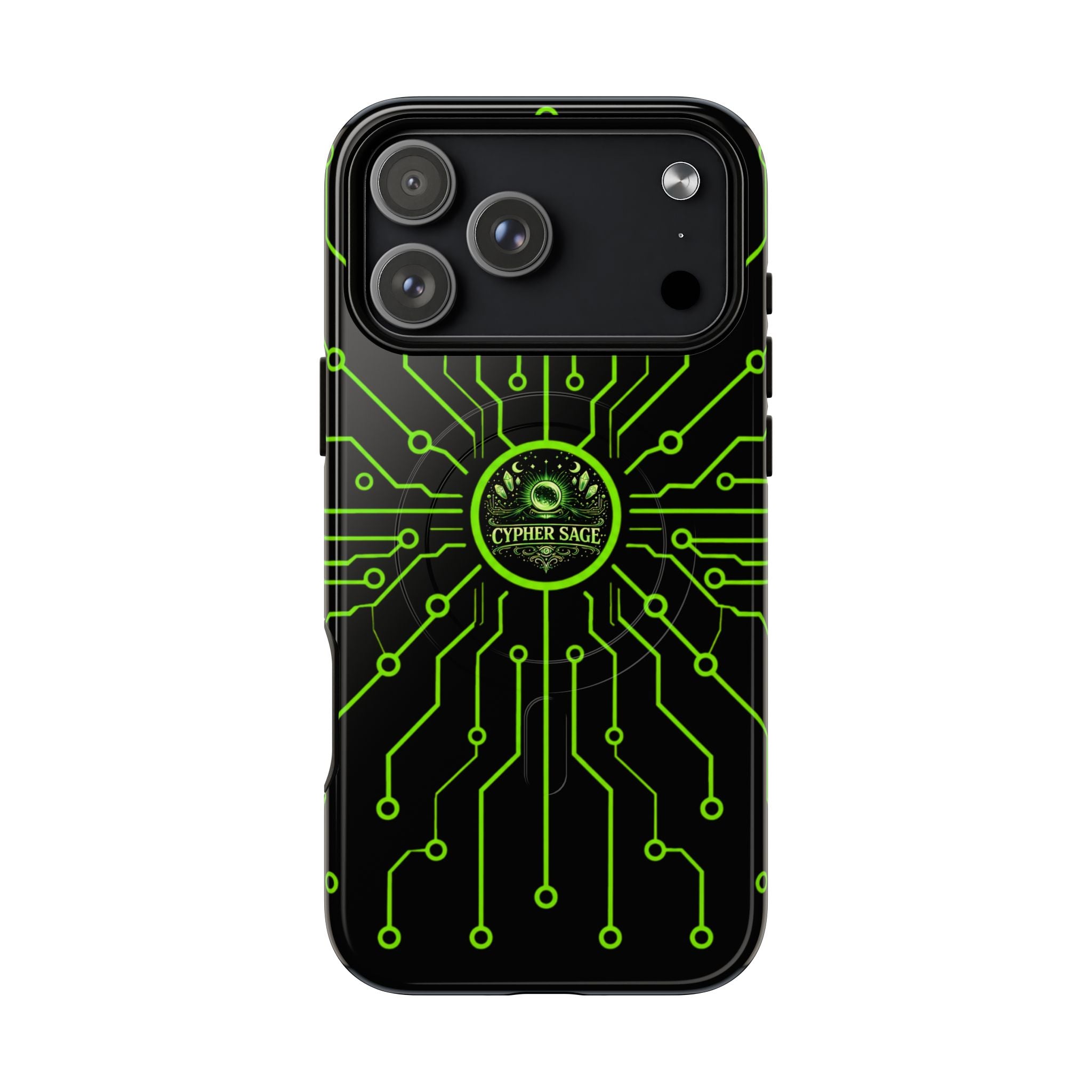 Cypher Sage - Circuitboard — Tough Magnetic iPhone Case