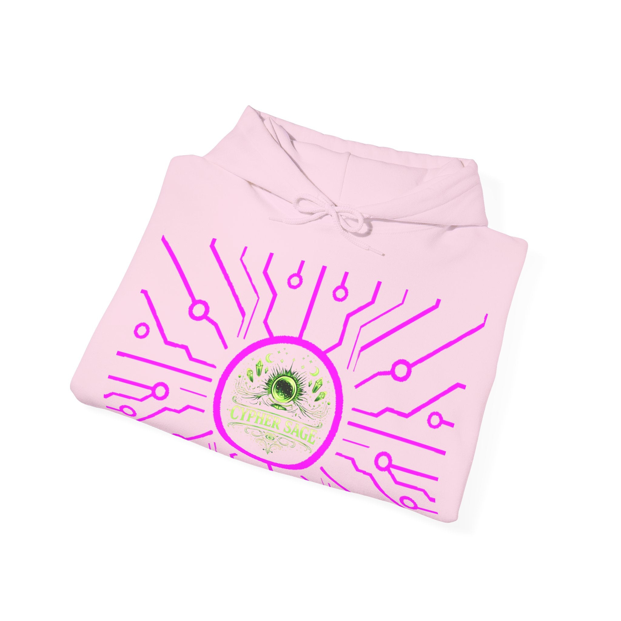 Cypher Sage - Circuitboard — Hoodie Limited Edition Jackie Paige Pink