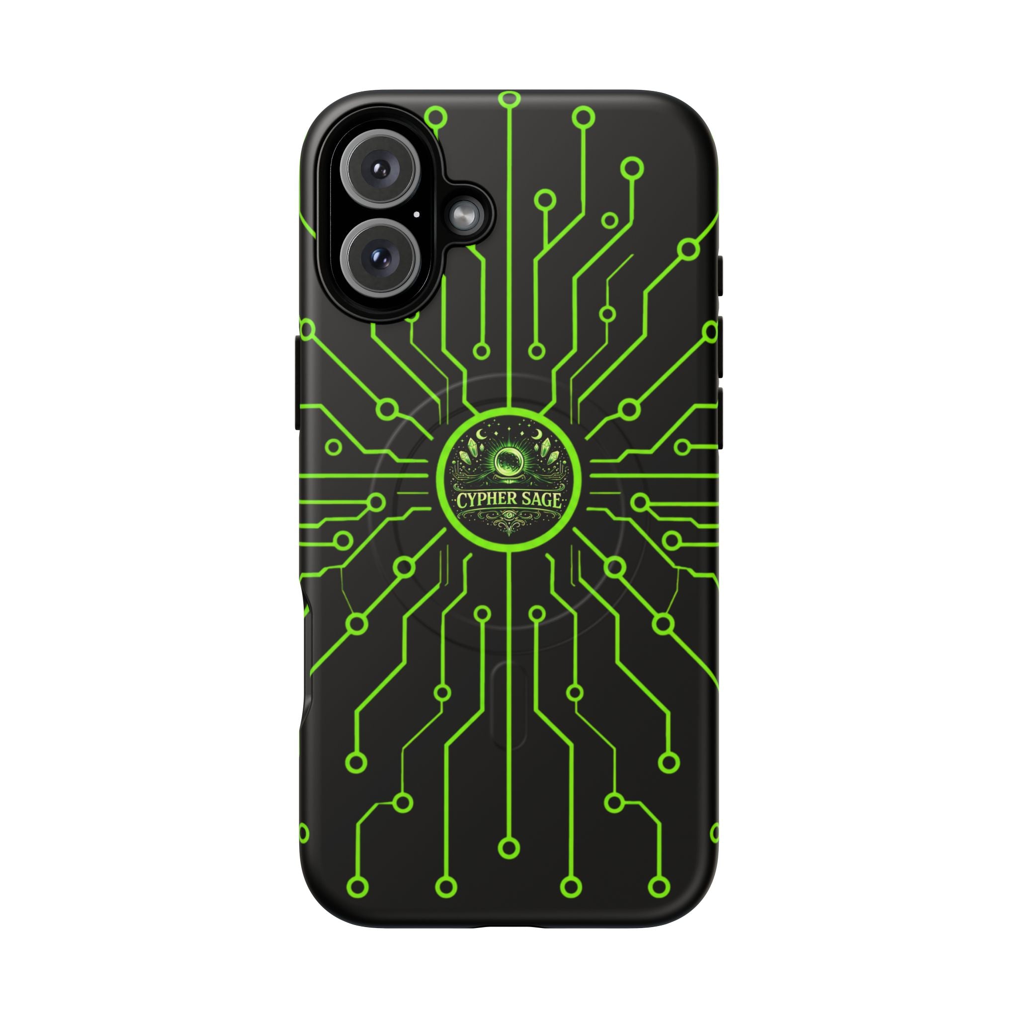 Cypher Sage - Circuitboard — Tough Magnetic iPhone Case