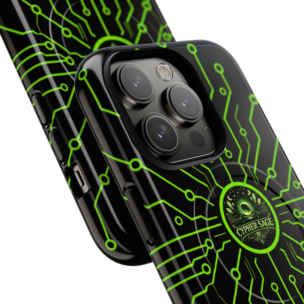 Cypher Sage - Circuitboard — Tough Magnetic iPhone Case