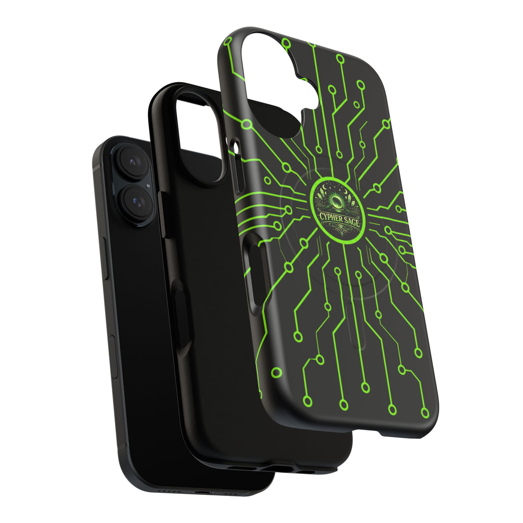 Cypher Sage - Circuitboard — Tough Magnetic iPhone Case