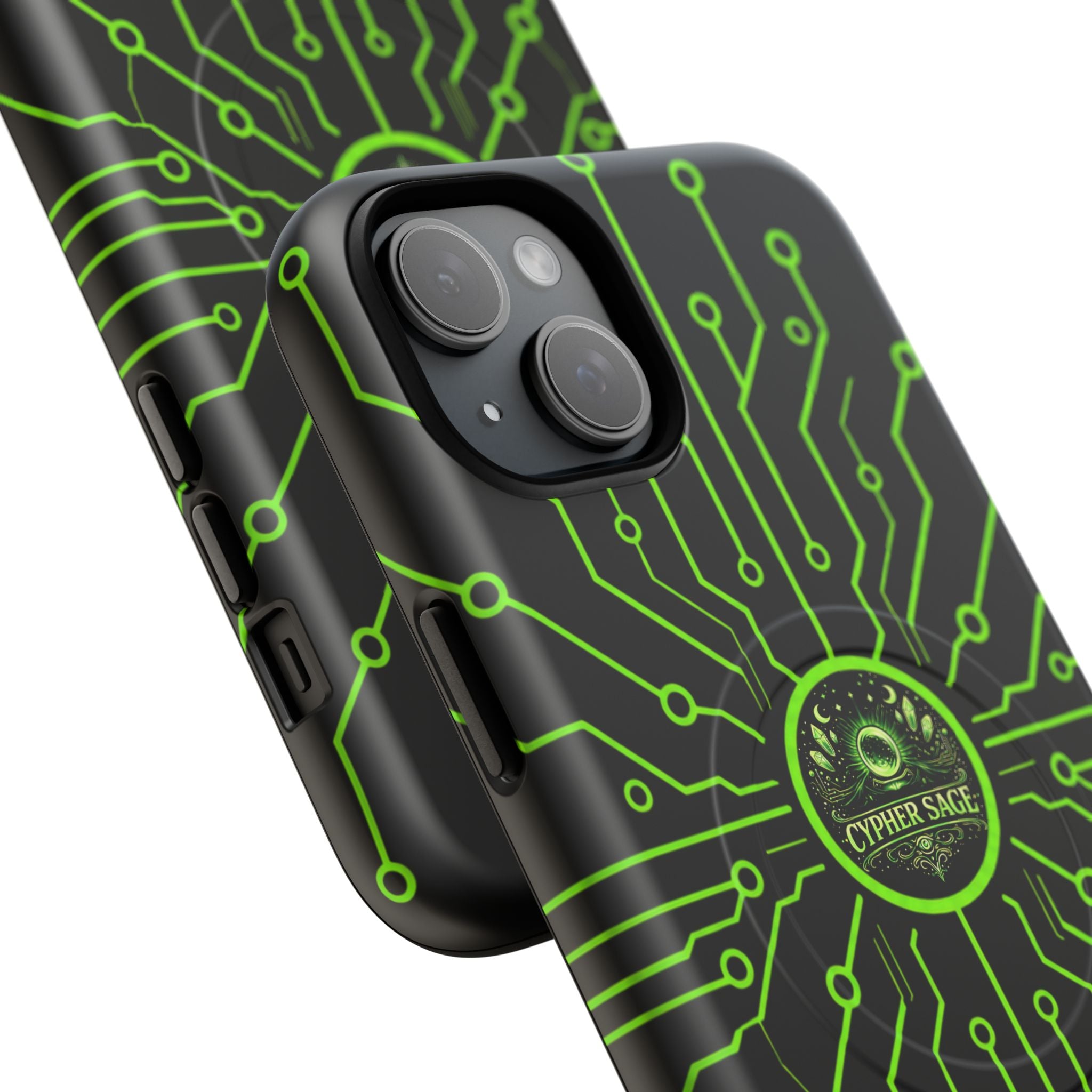 Cypher Sage - Circuitboard — Tough Magnetic iPhone Case