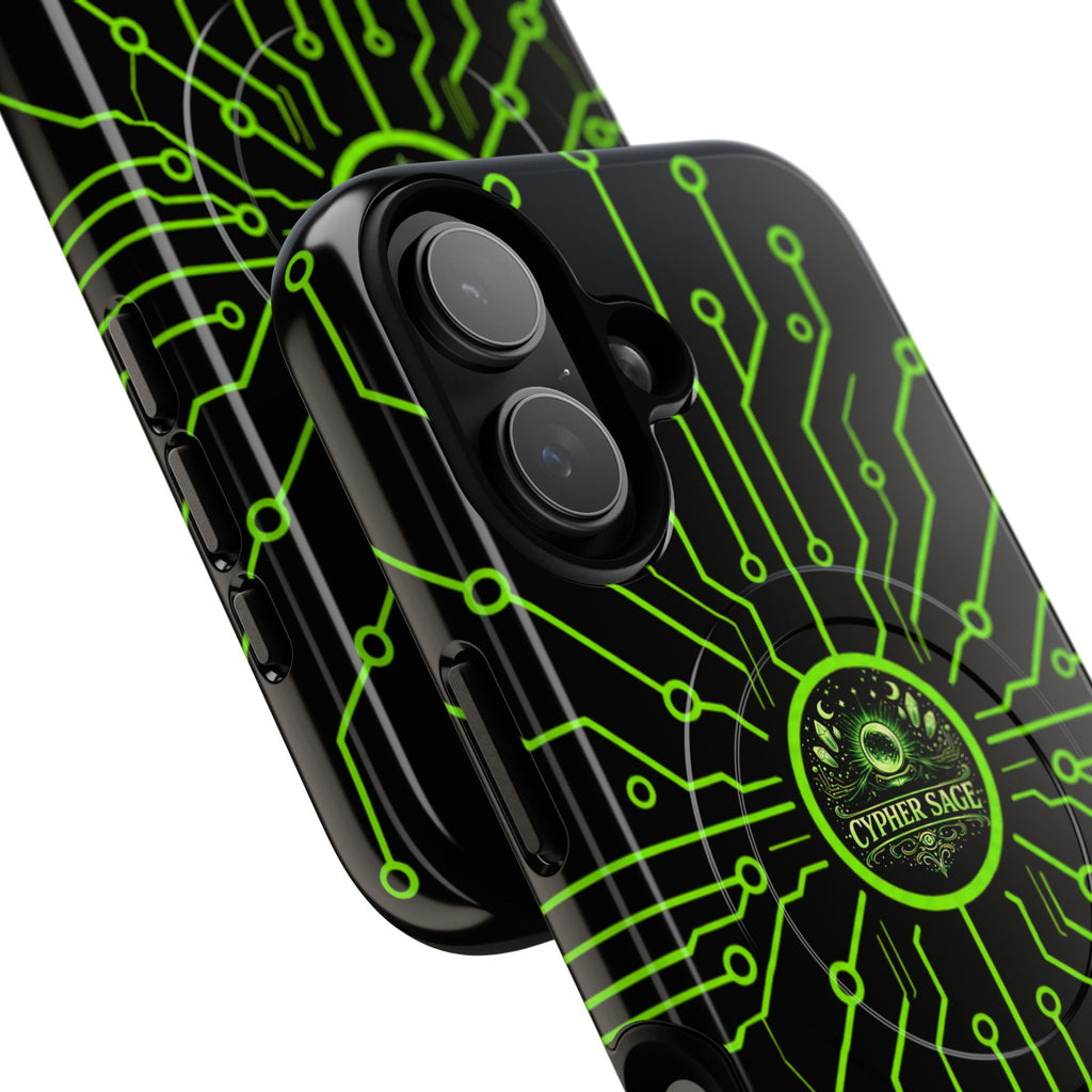 Cypher Sage - Circuitboard — Tough Magnetic iPhone Case