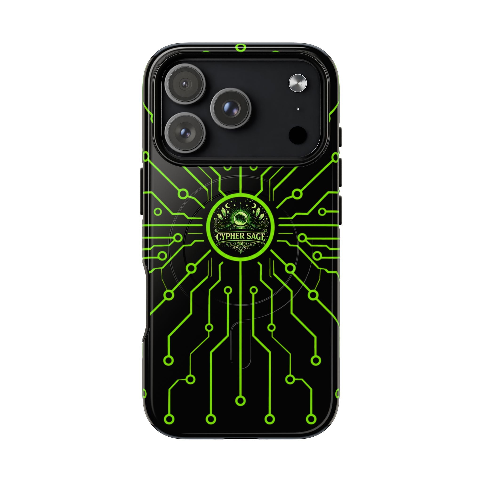 Cypher Sage - Circuitboard — Tough Magnetic iPhone Case