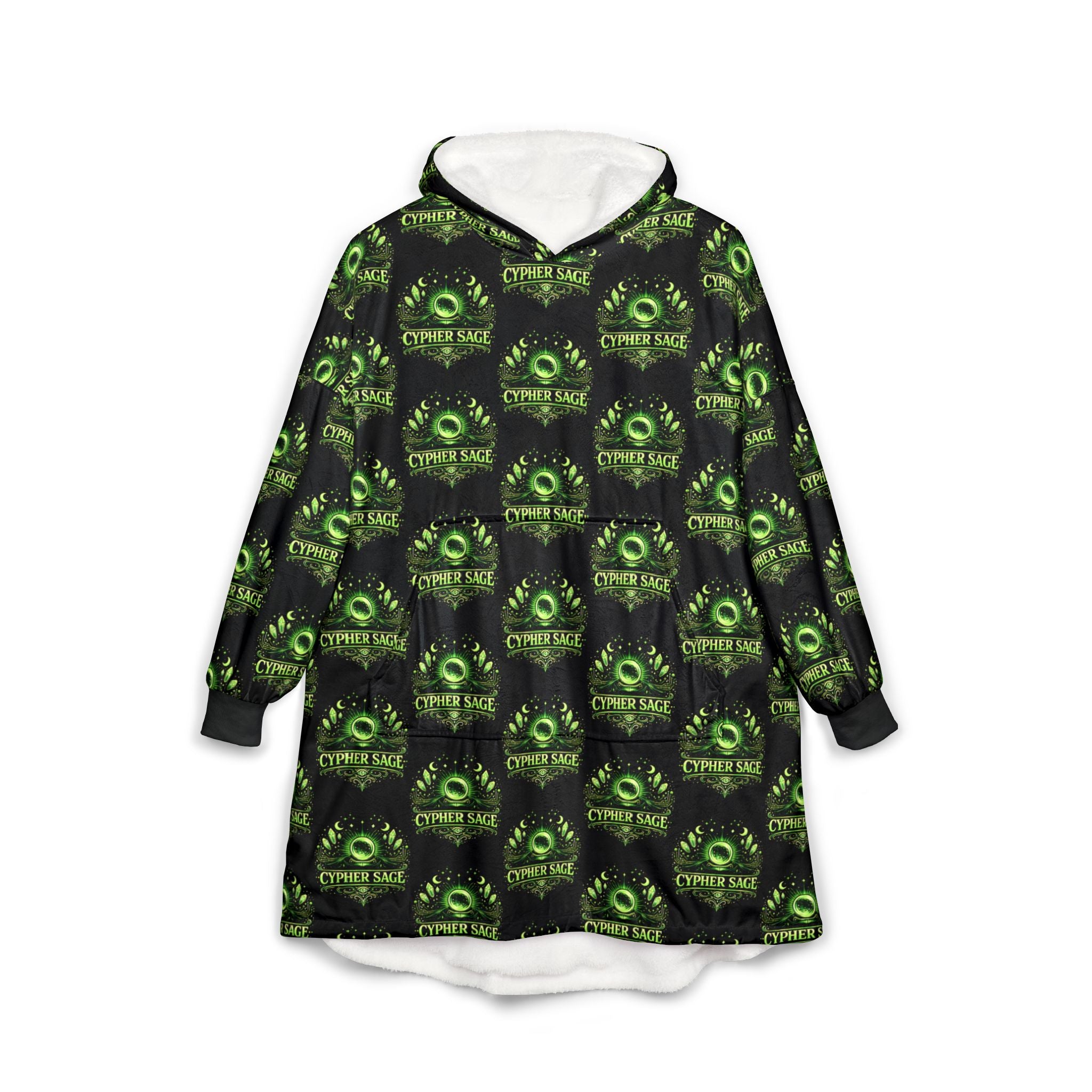 Cypher Sage Logo Hooded Blanket