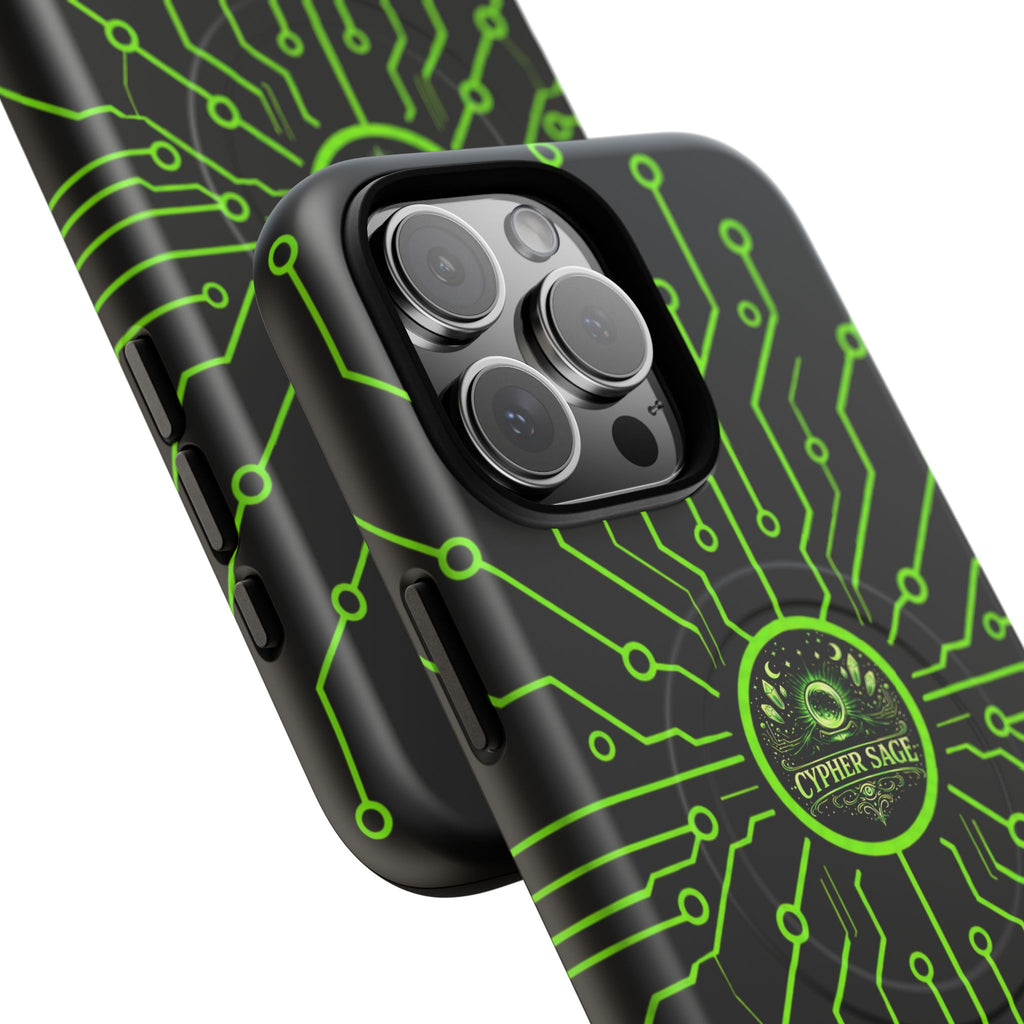 Cypher Sage - Circuitboard — Tough Magnetic iPhone Case