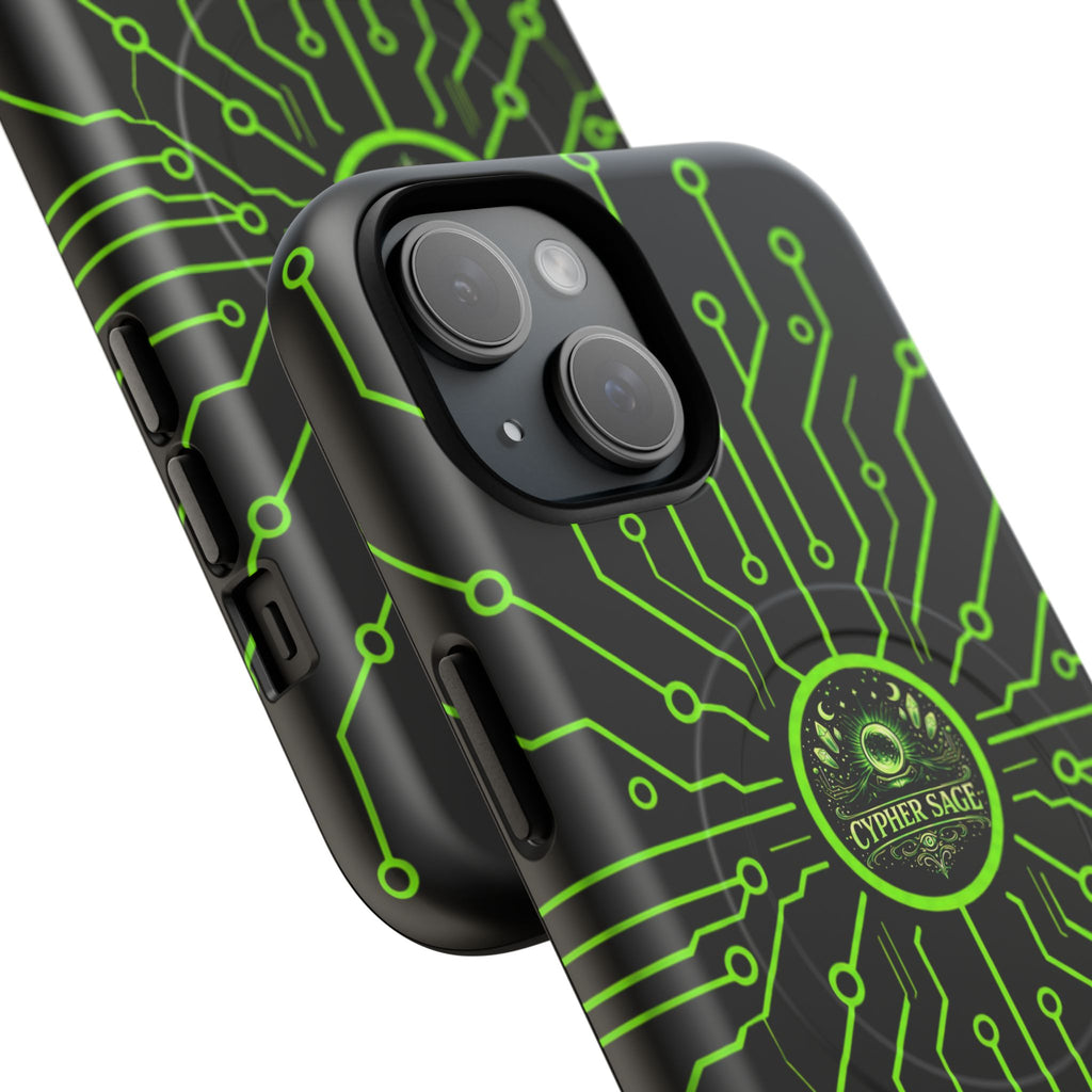 Cypher Sage - Circuitboard — Tough Magnetic iPhone Case
